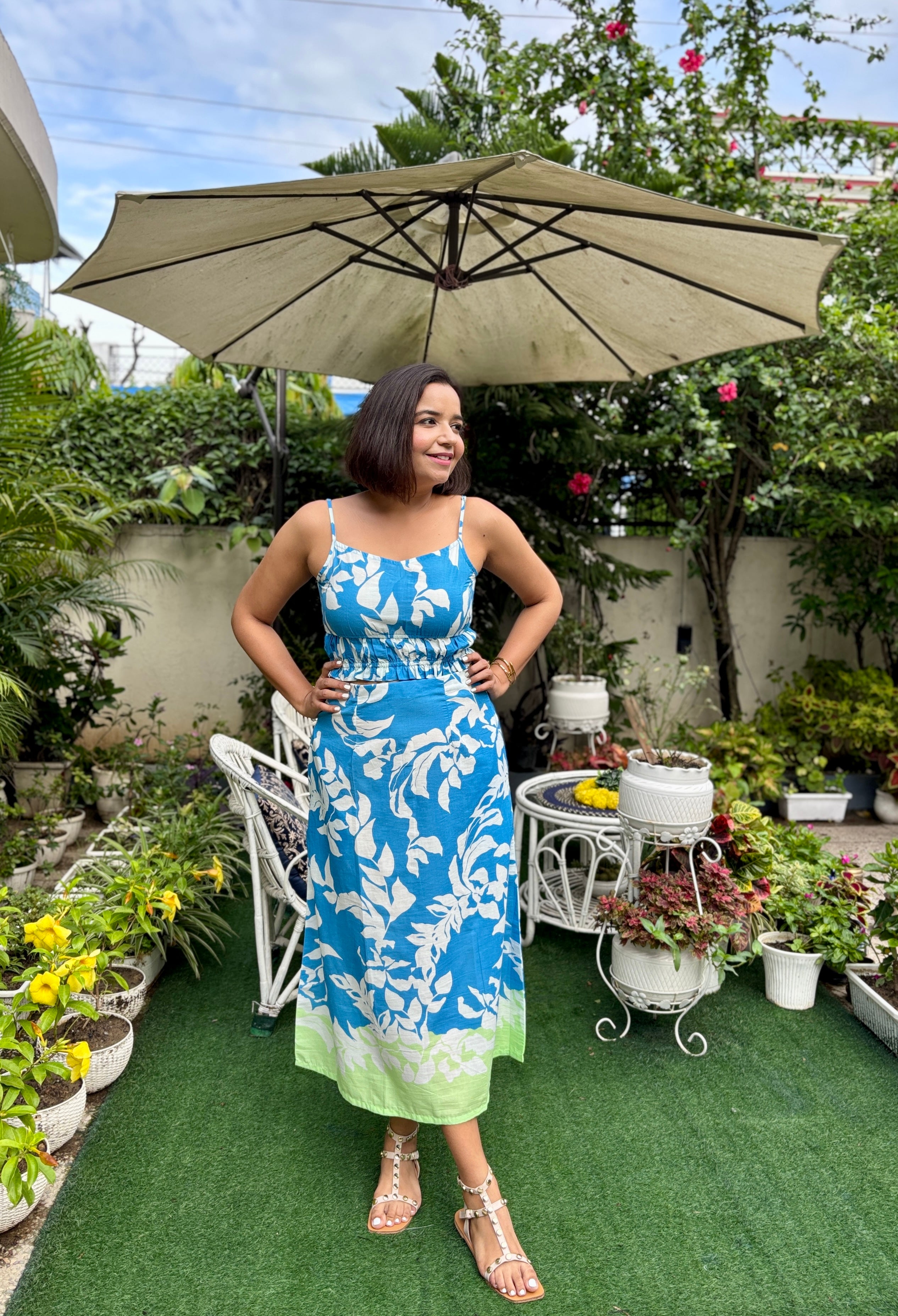 Blue Breeze Cotton Coord Set image 5