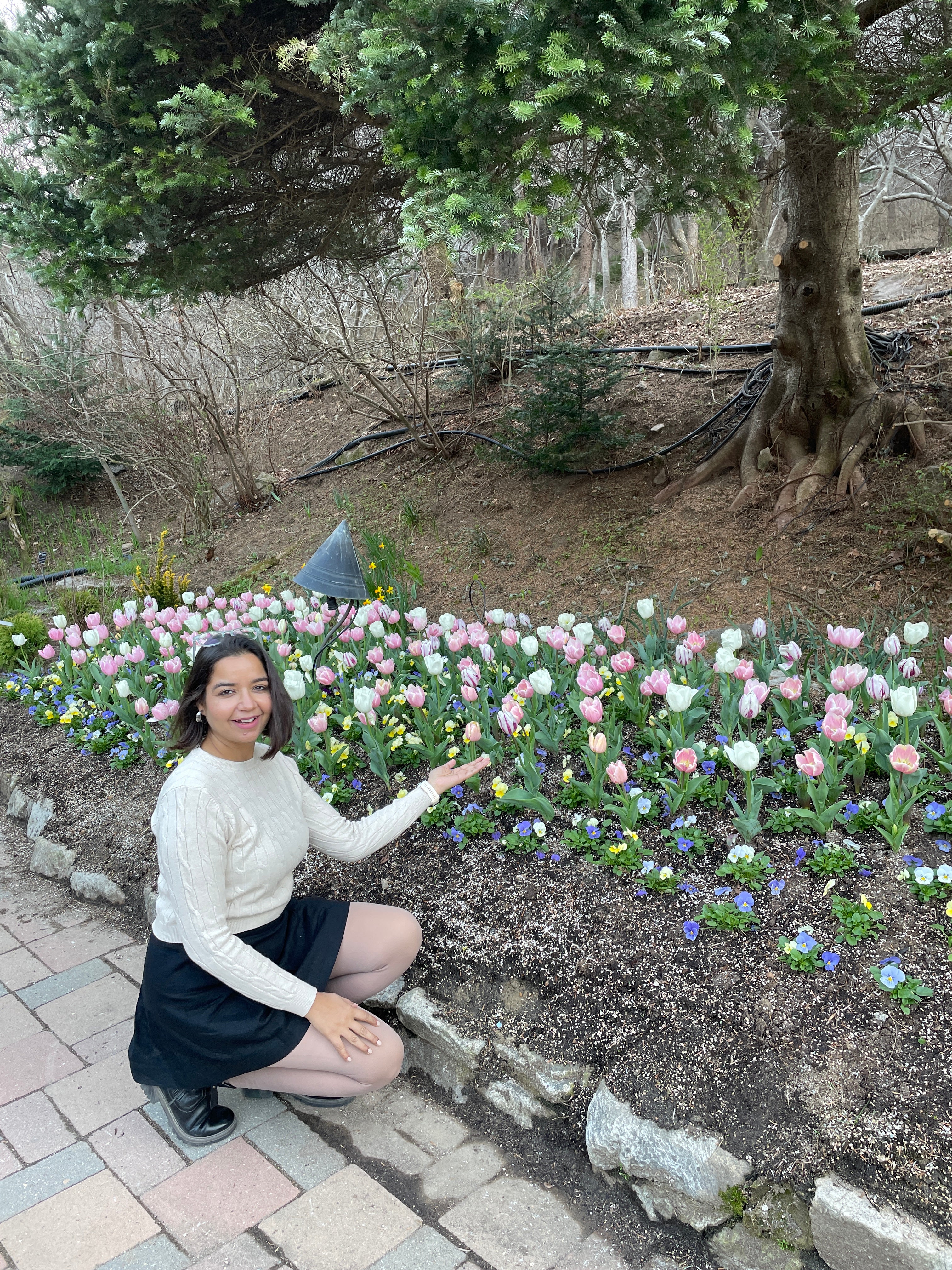 Linen Black Mini Skirt image 6