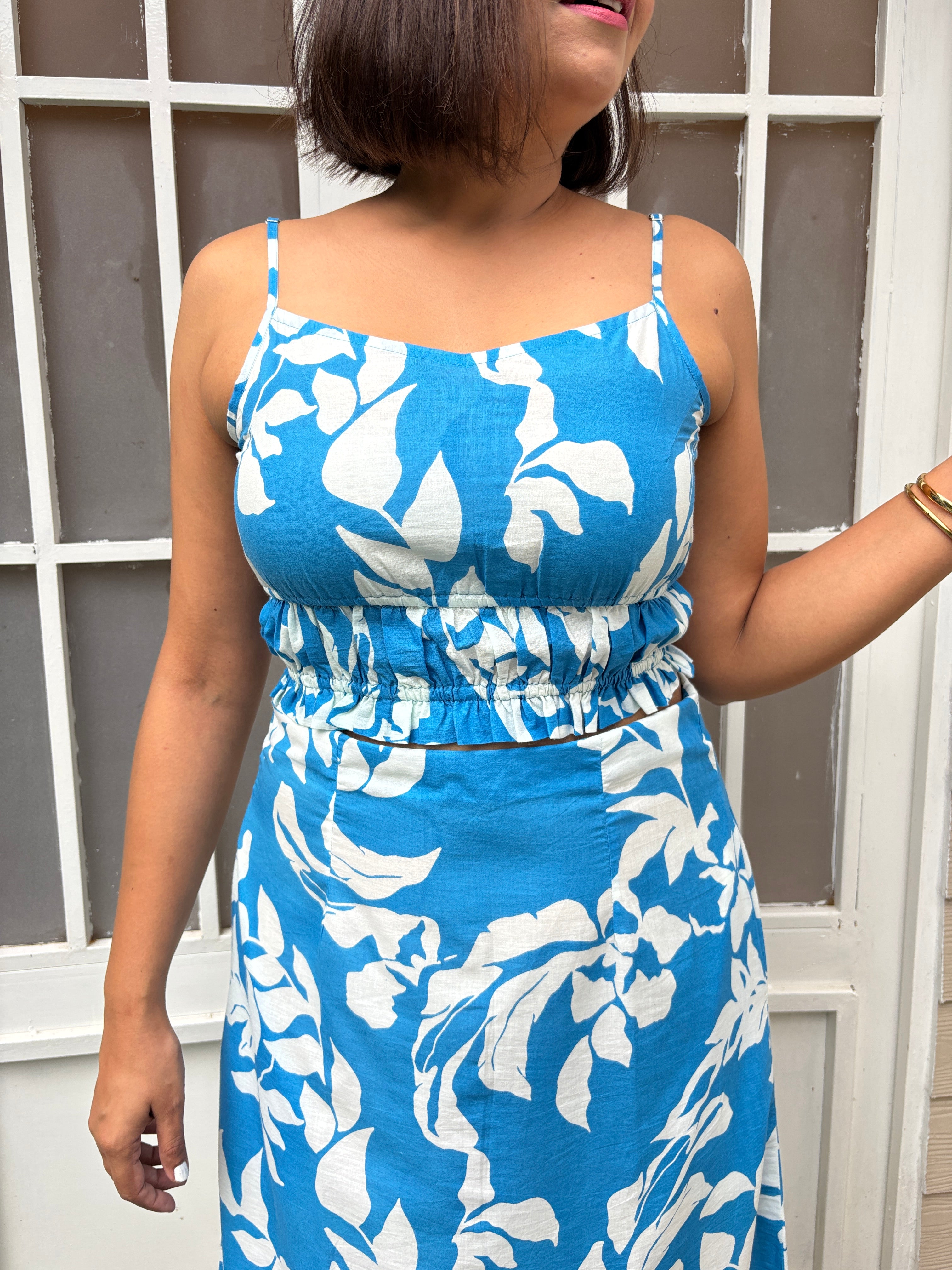 Blue Breeze Cotton Coord Set image 2