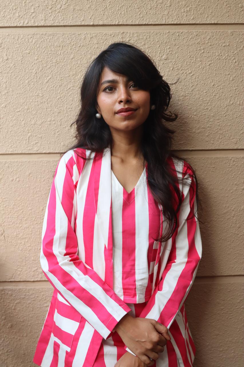 Pink Stripe Co-ord Set image 7