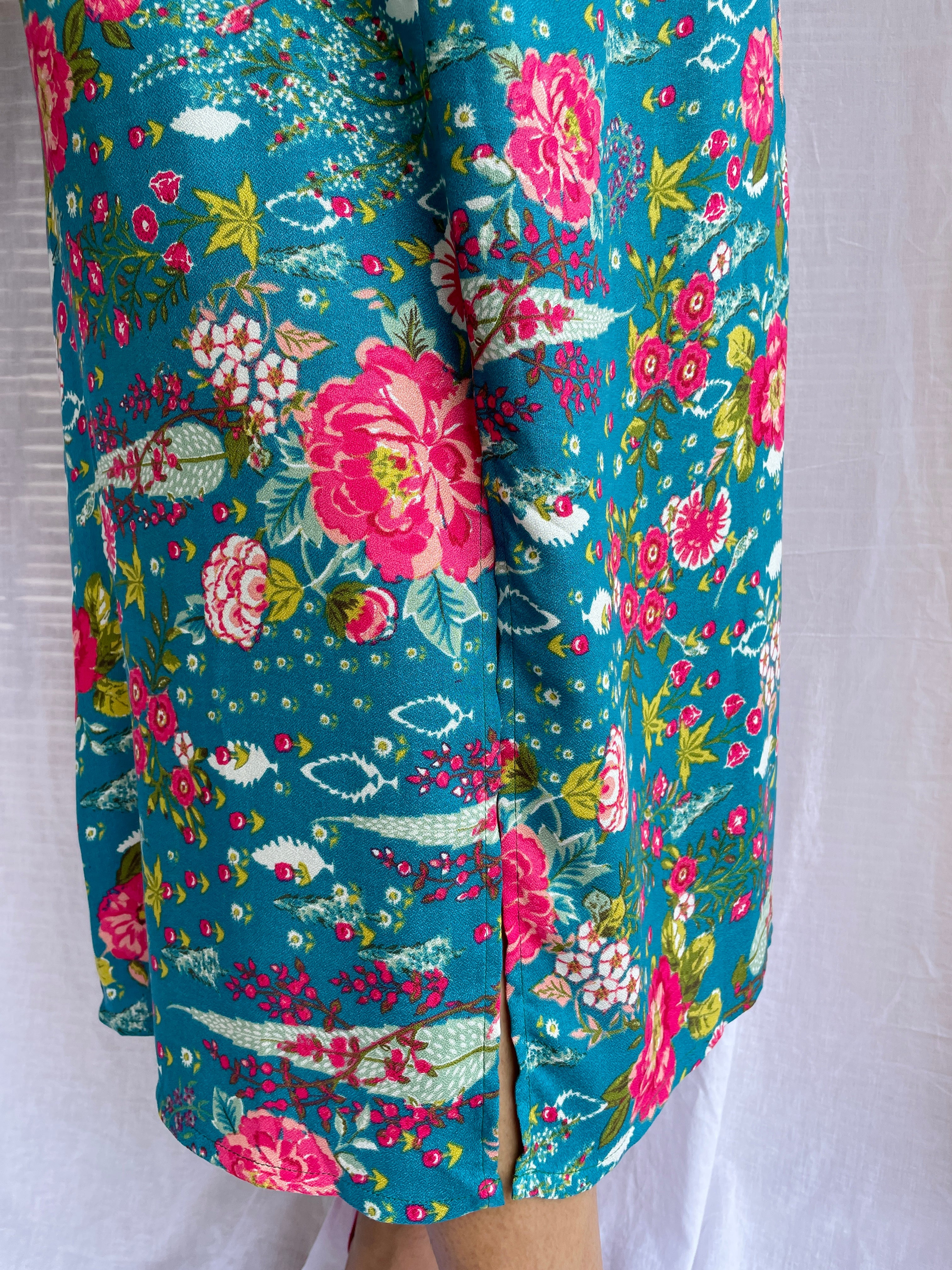 Green Floral Co-ord Set image 6