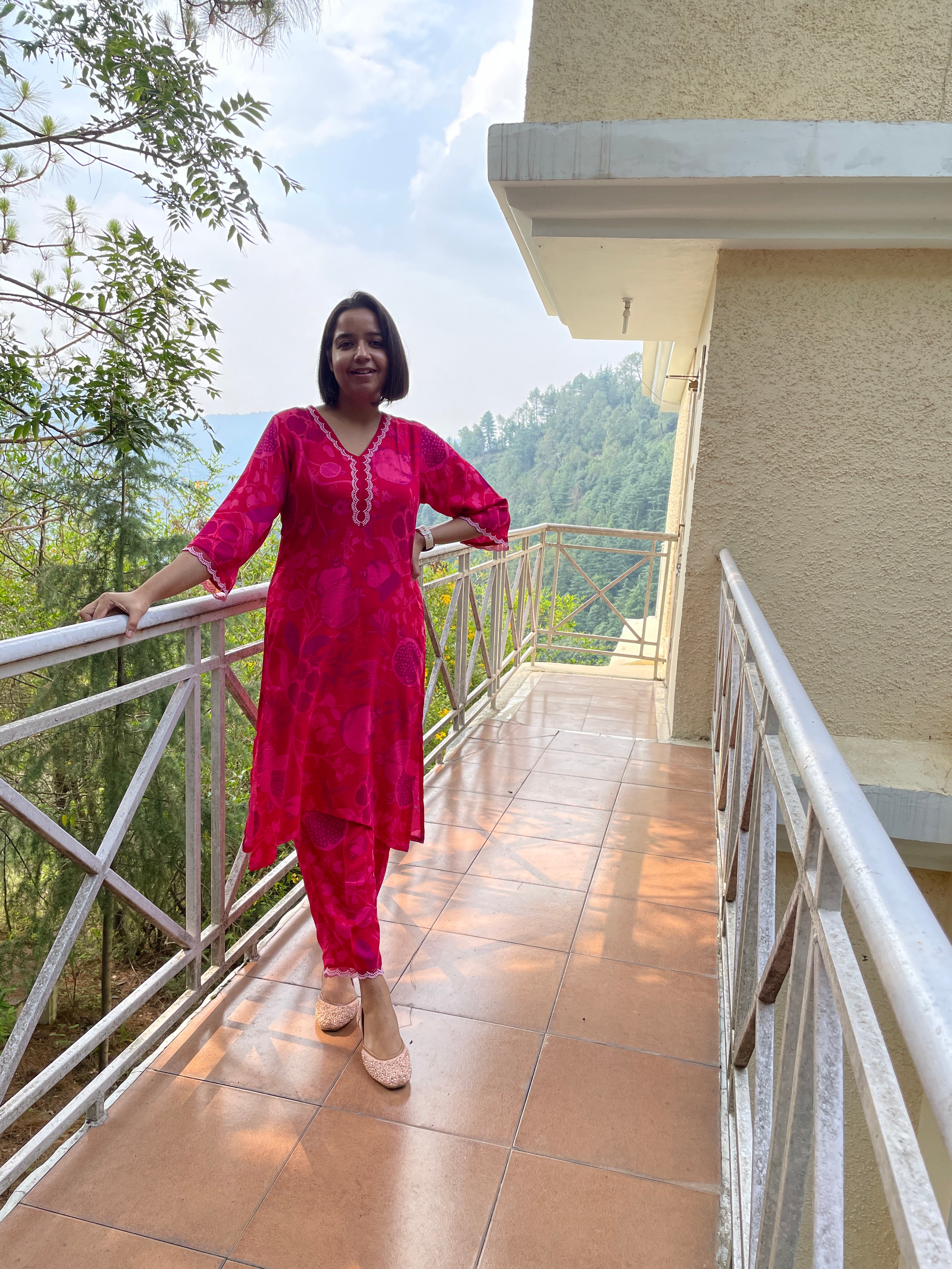 Pomegranate Kurta Set image 3