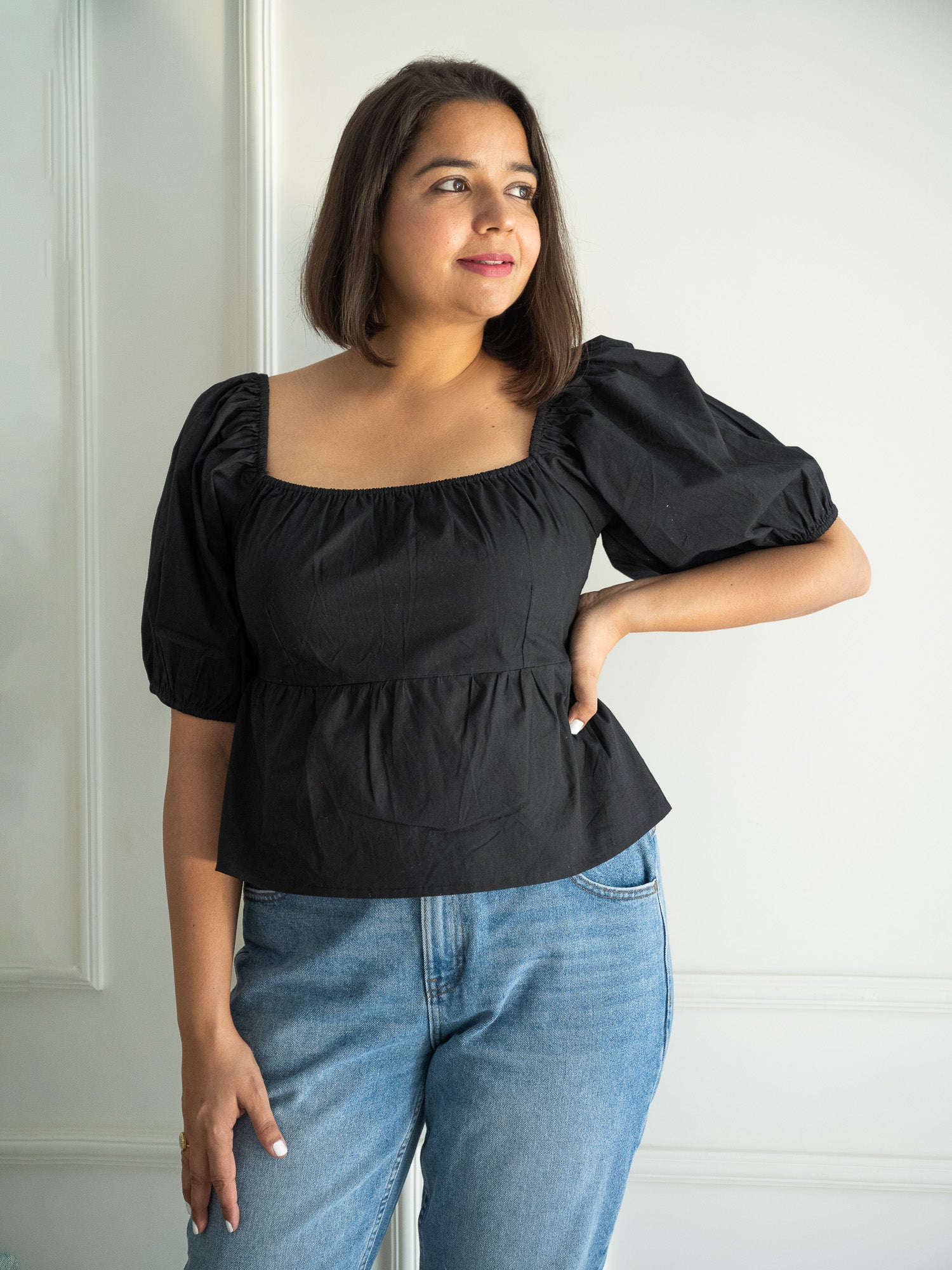 Solid Black Top image 0