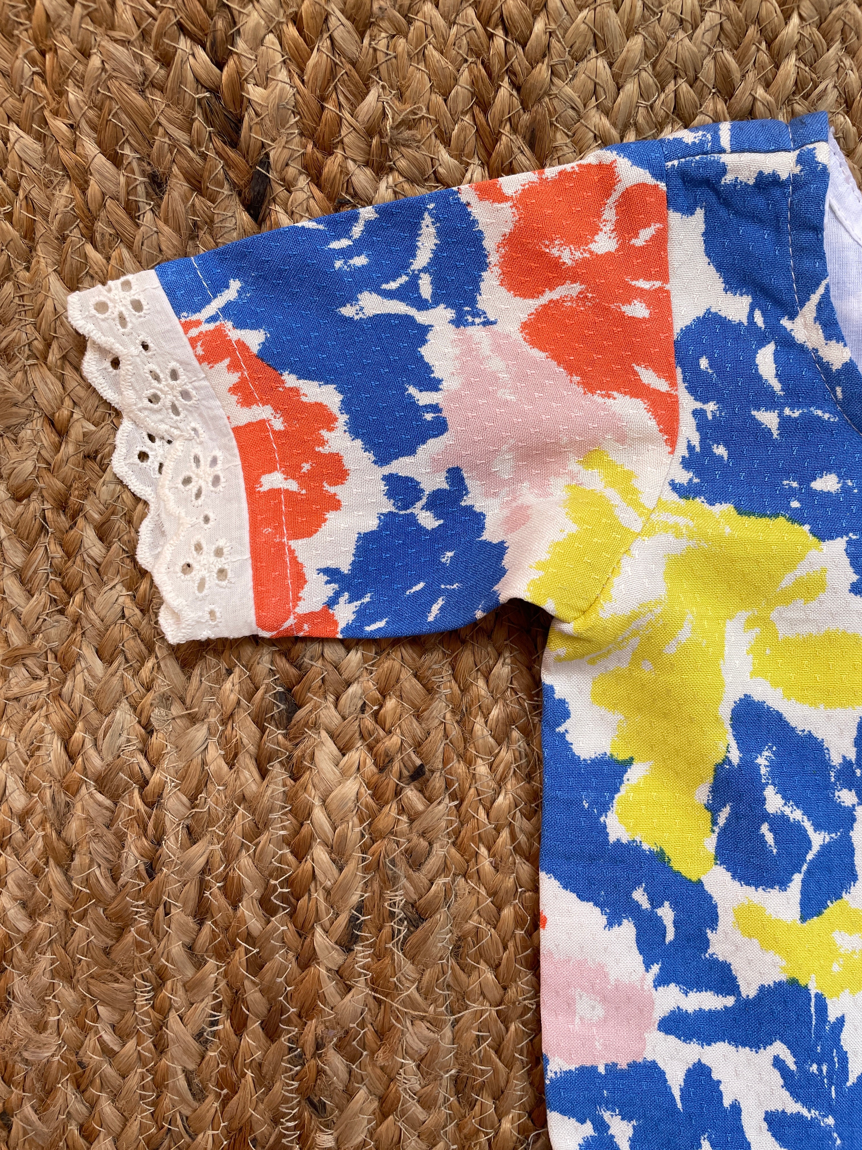 Multicolor Kids Skater Dress image 4