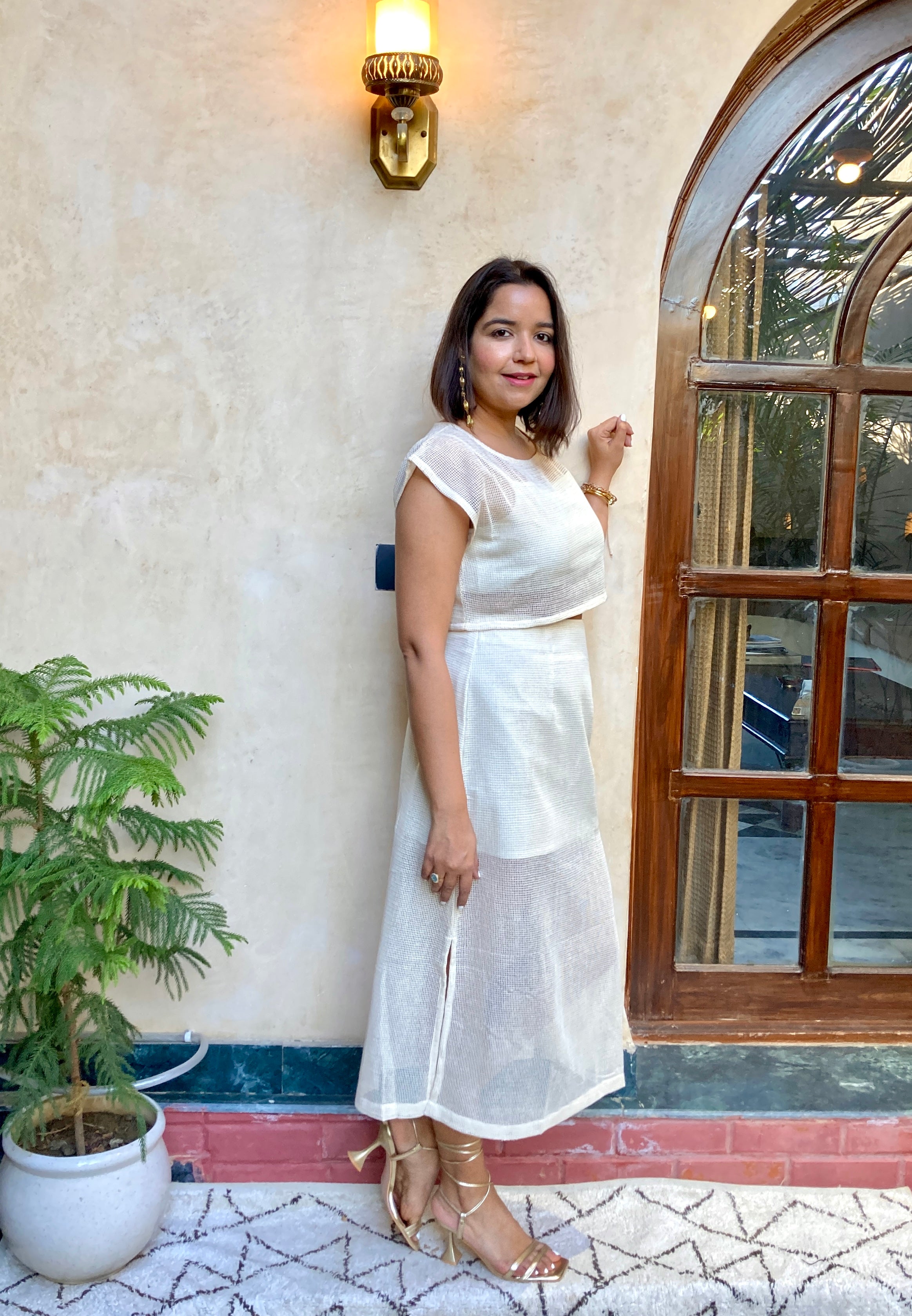 Organic Cotton Mesh Coord Set image 1