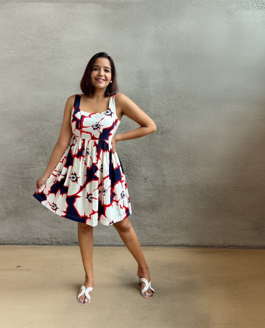 Floral Skater Dress image 0