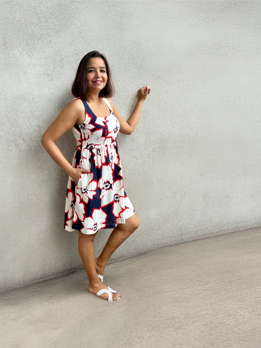 Floral Skater Dress image 1