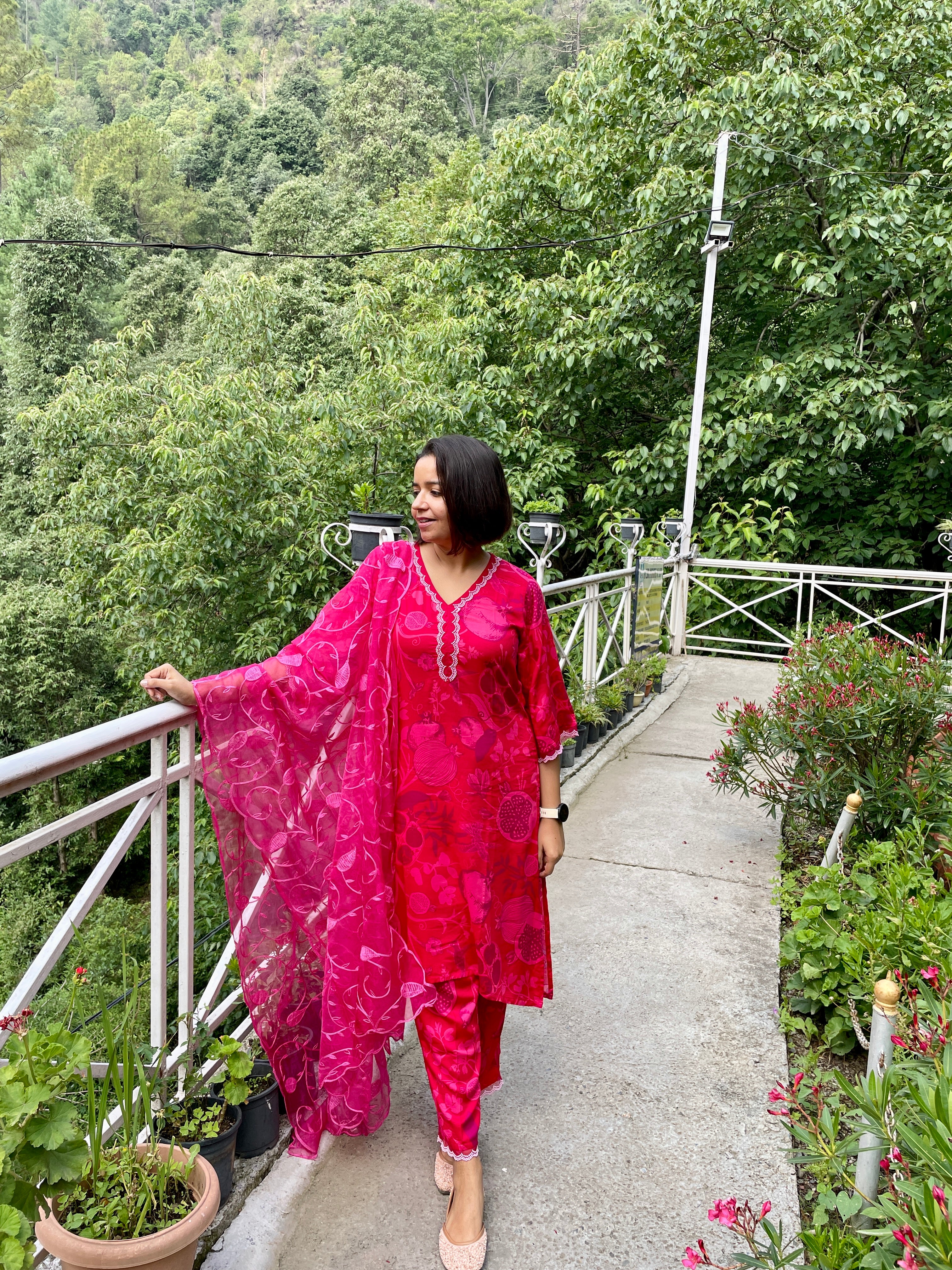 Pomegranate Kurta Set image 5