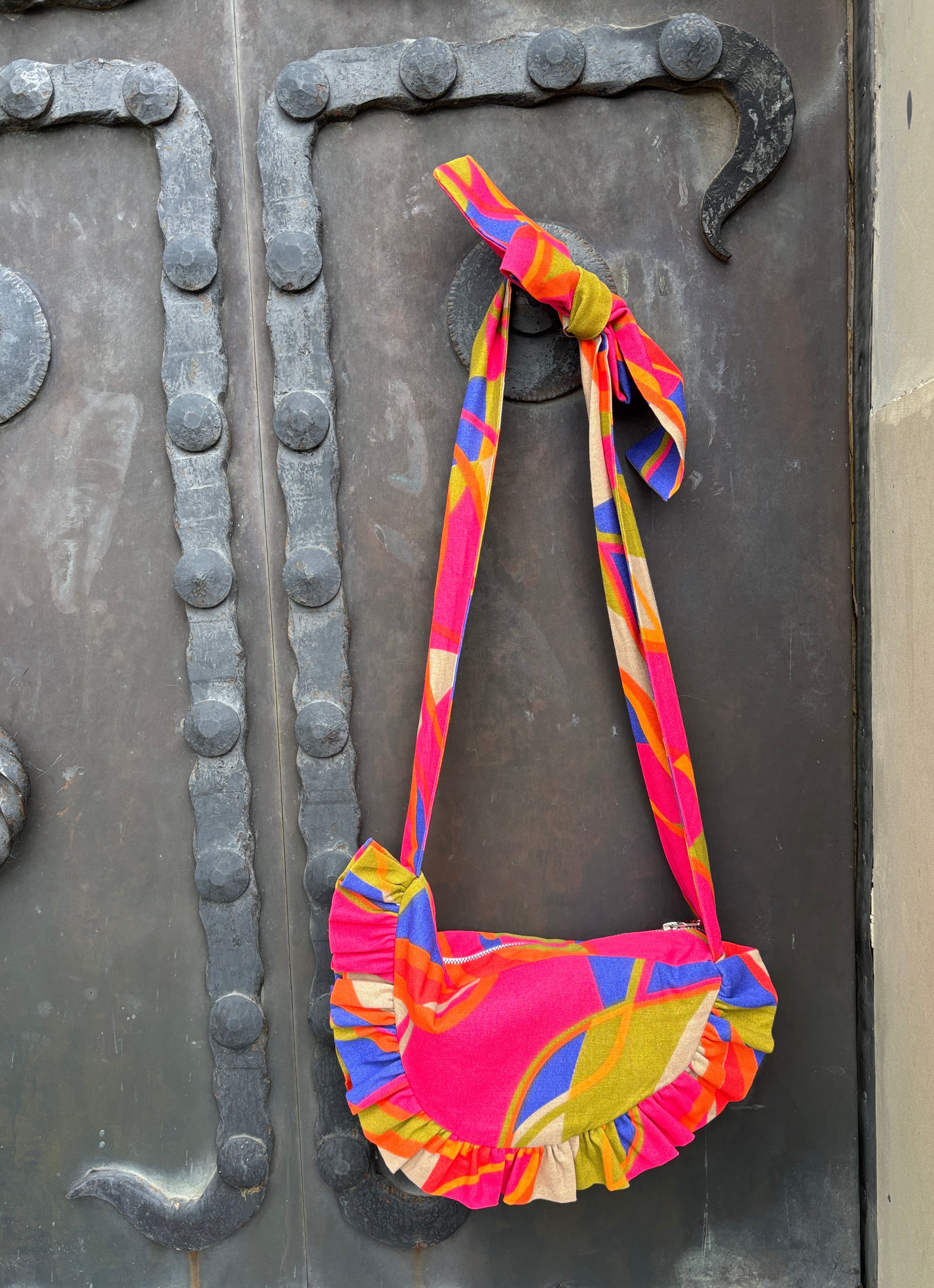 Multicolor Abstract Bag