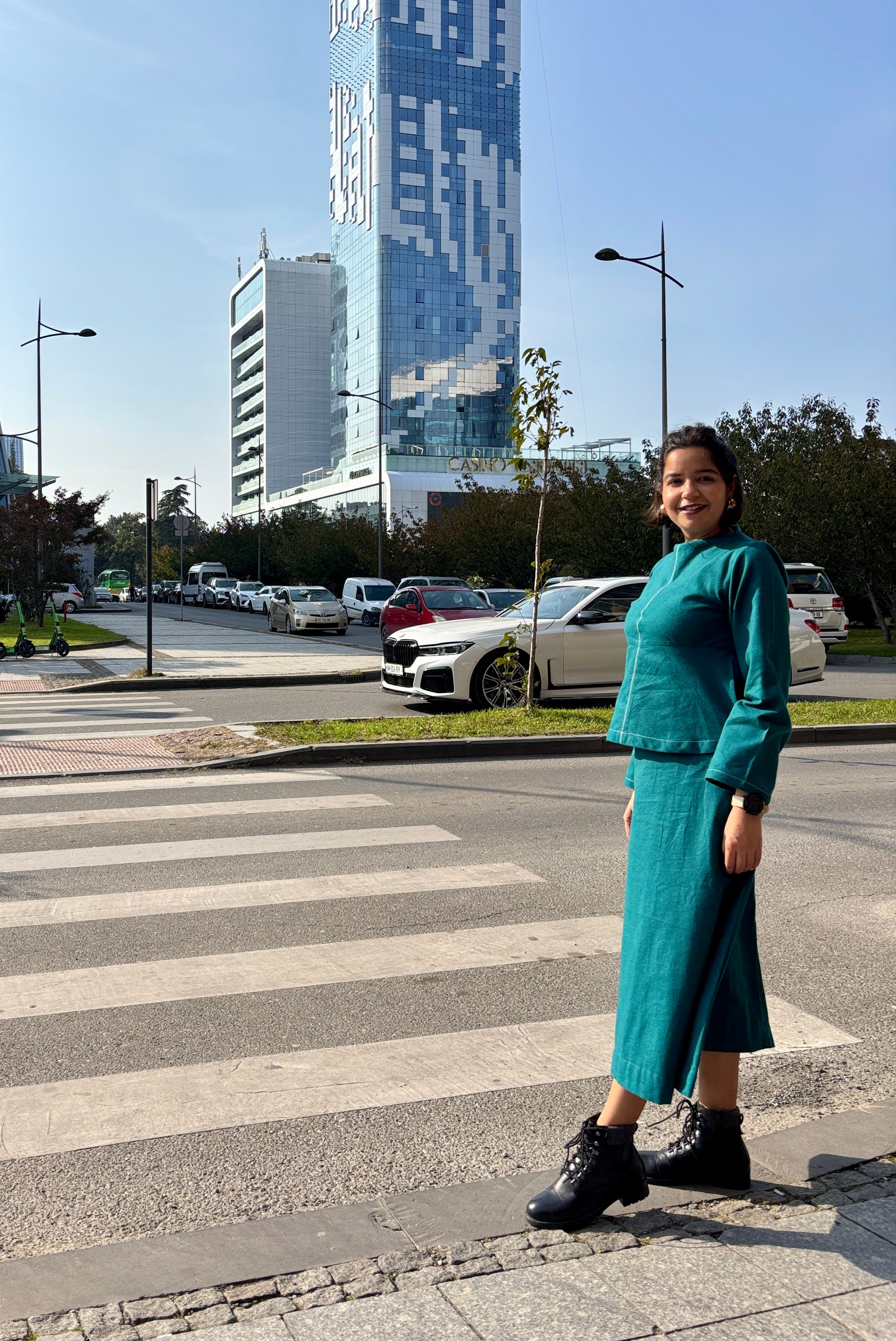 Emerald Winter Flannel Coord Set