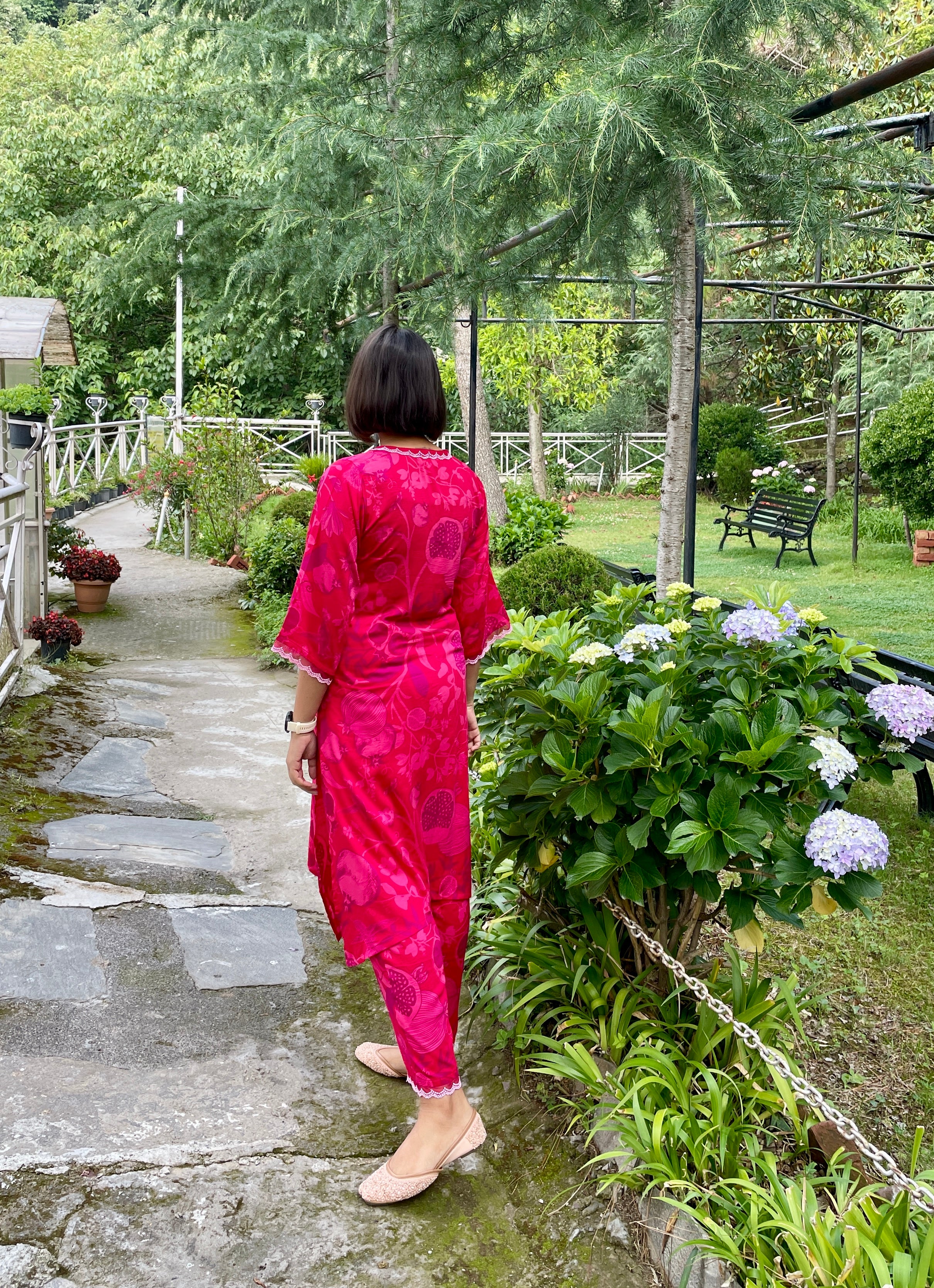 Pomegranate Kurta Set image 4