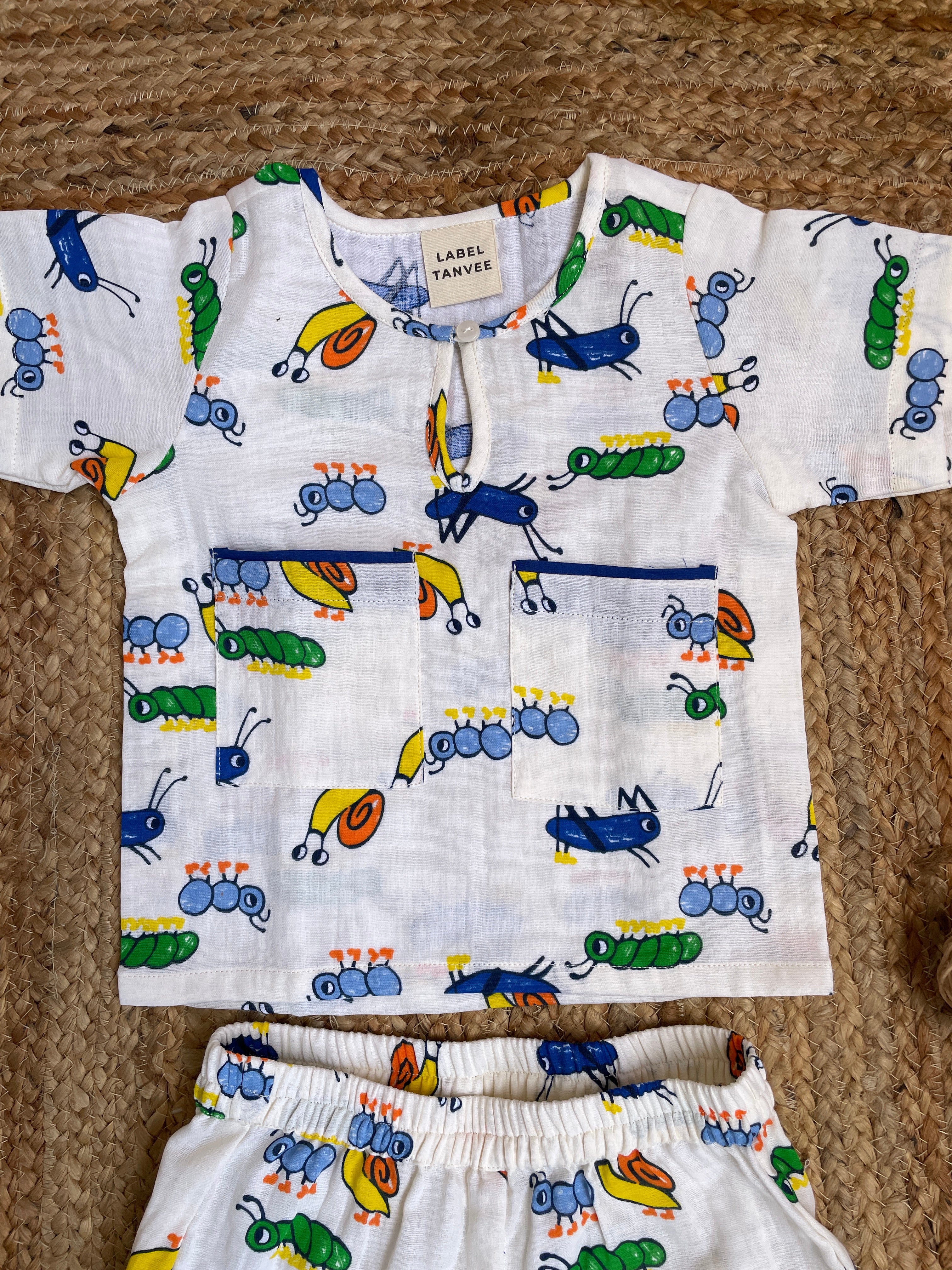 Snail Kids Coord Cotton Set image 1