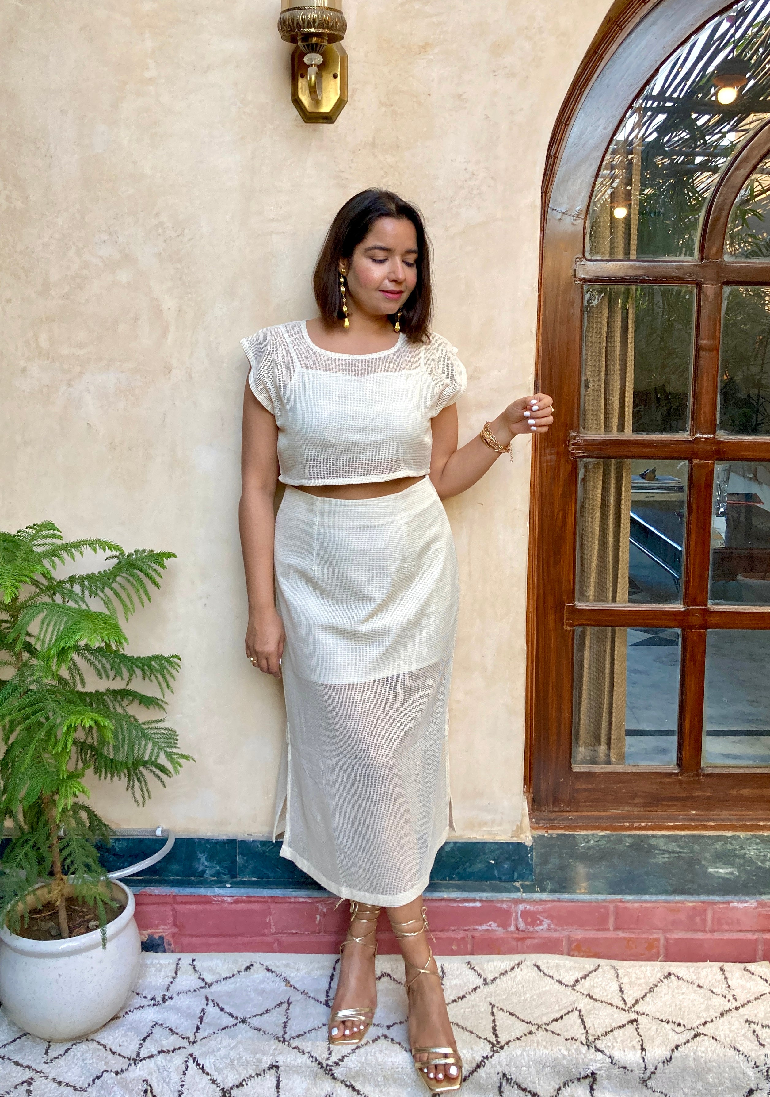 Organic Cotton Mesh Coord Set image 3