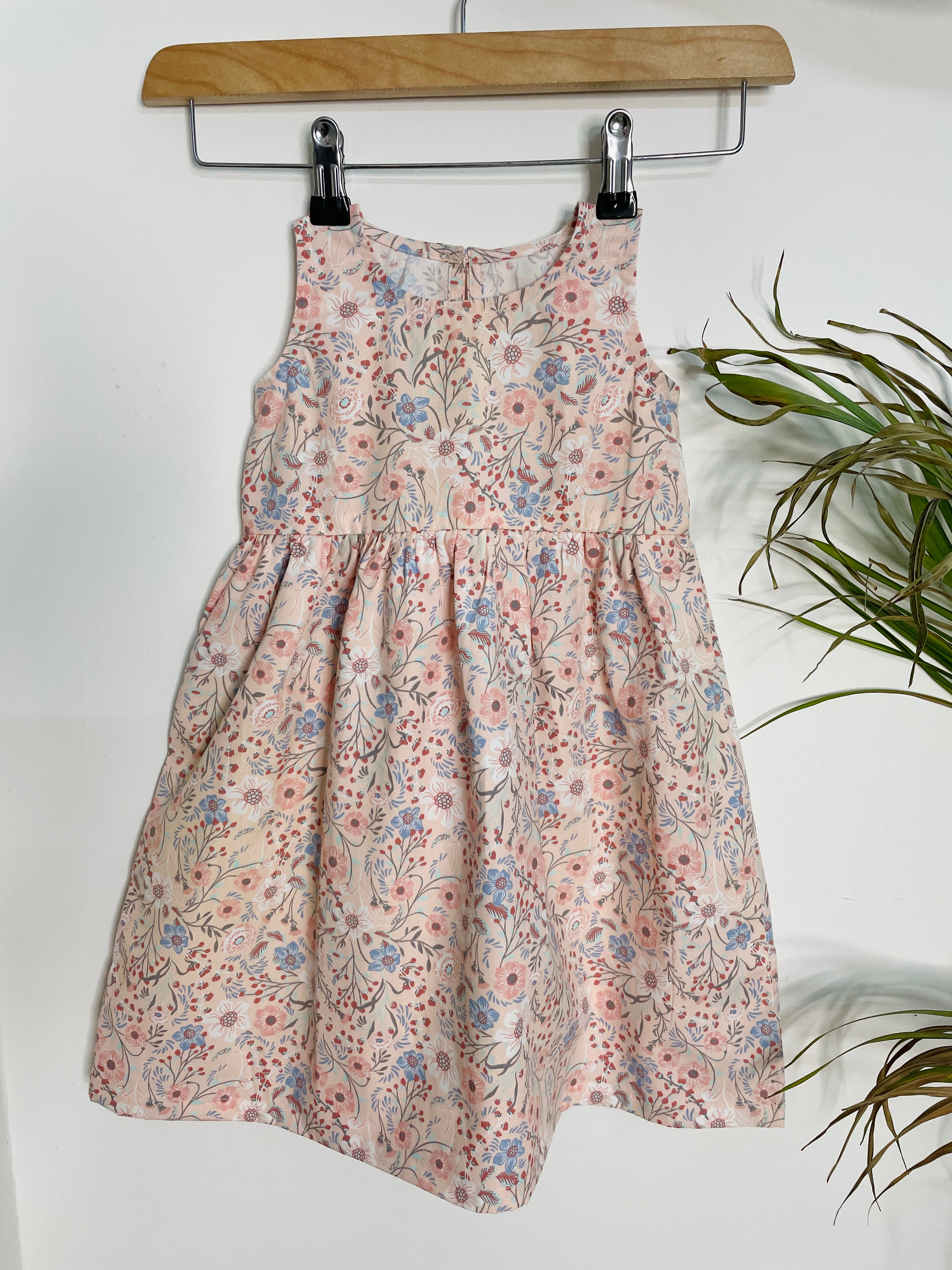 Baby Pink Cotton Dress image 0