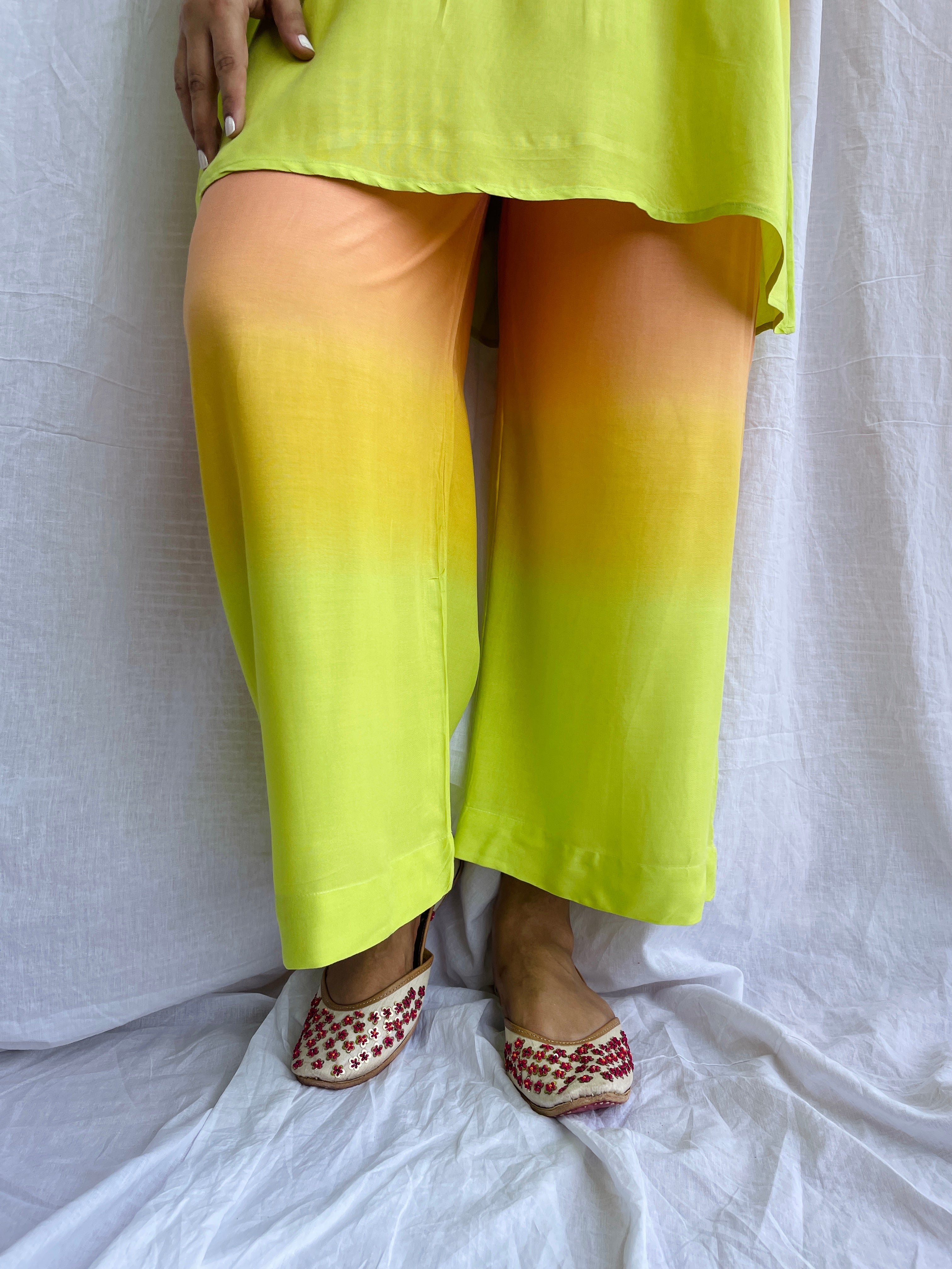 Pink & Lemon Ombre Co-ord Set image 5