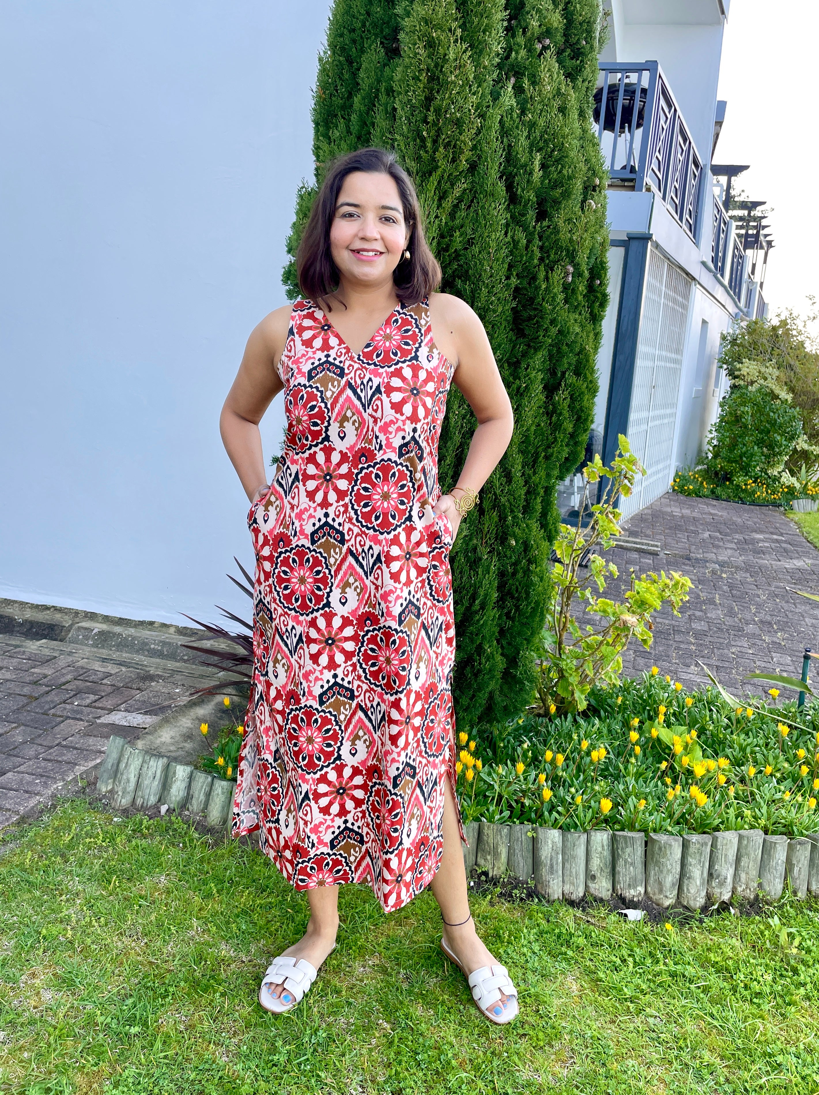 Ikat Midi Dress image 5