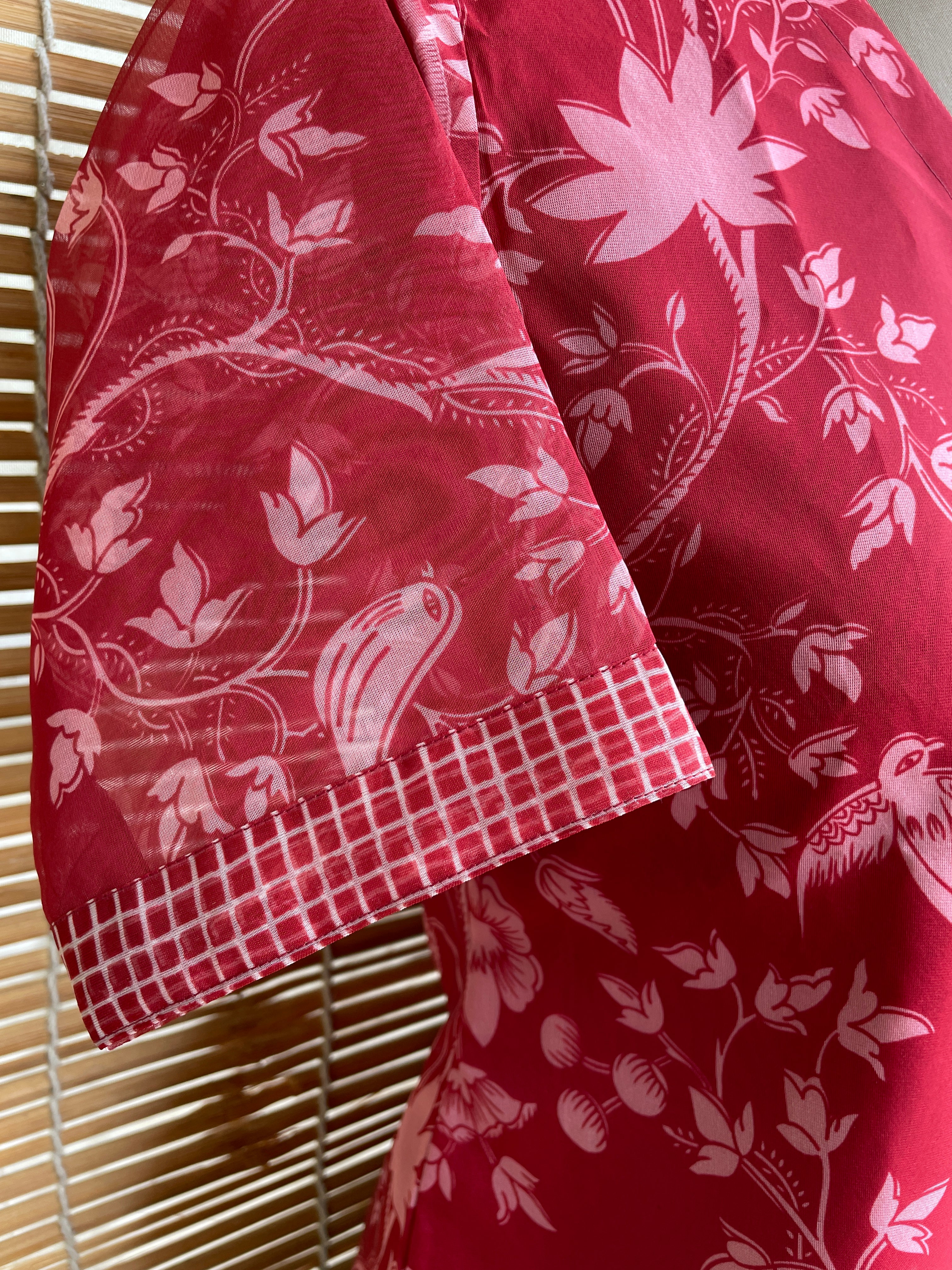 Red Organza Top image 5