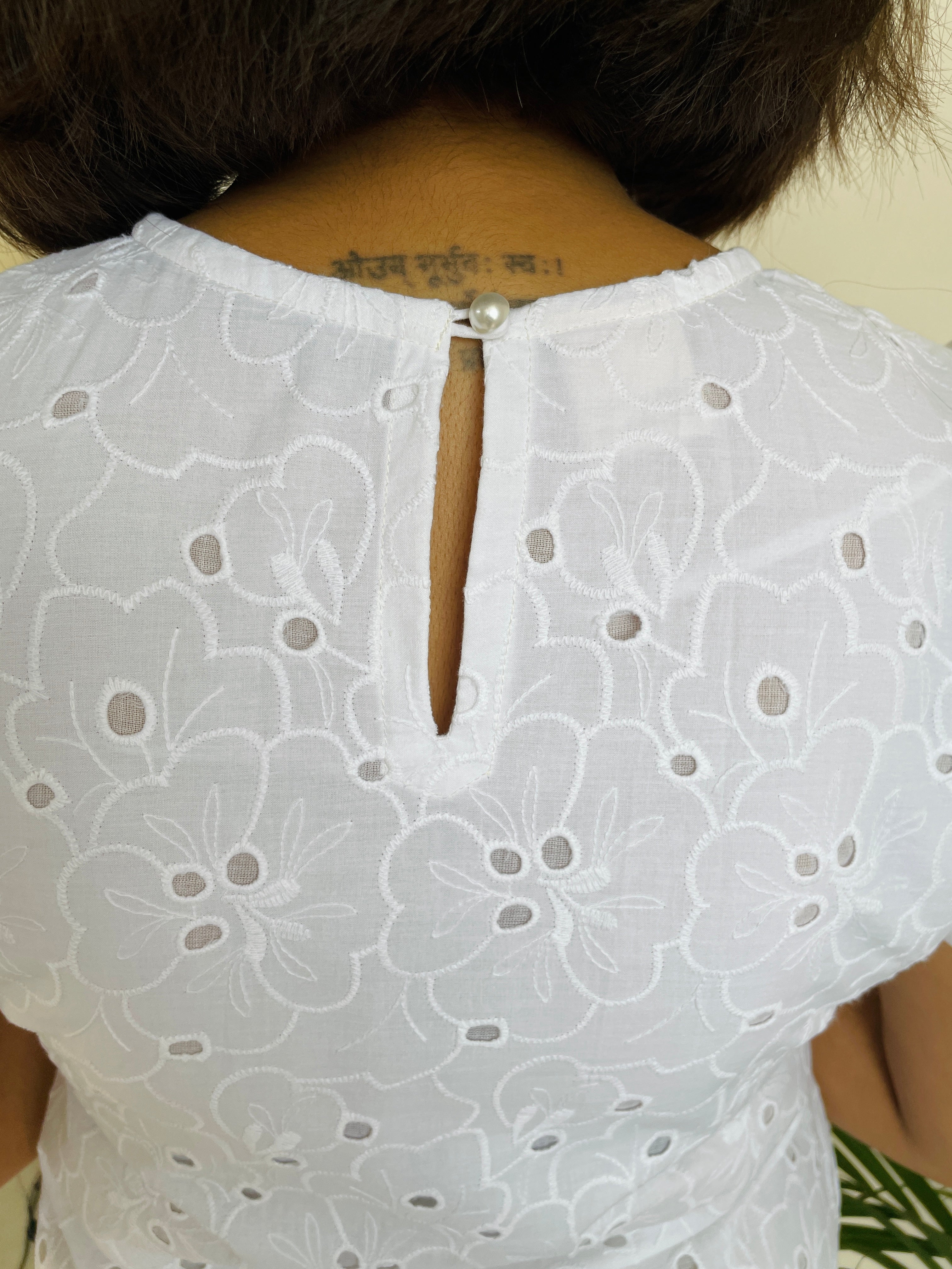 White Hakoba Dress image 4