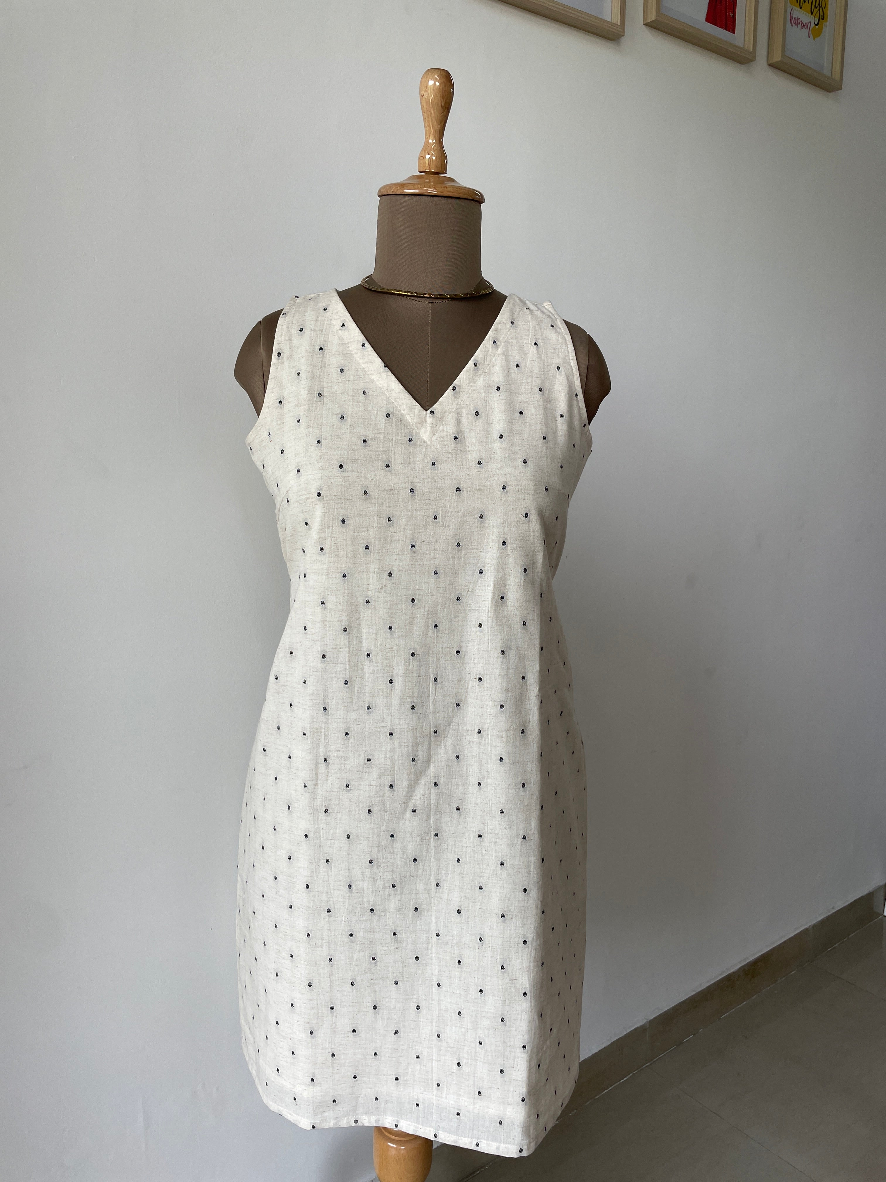 Beige Butta Dress image 0