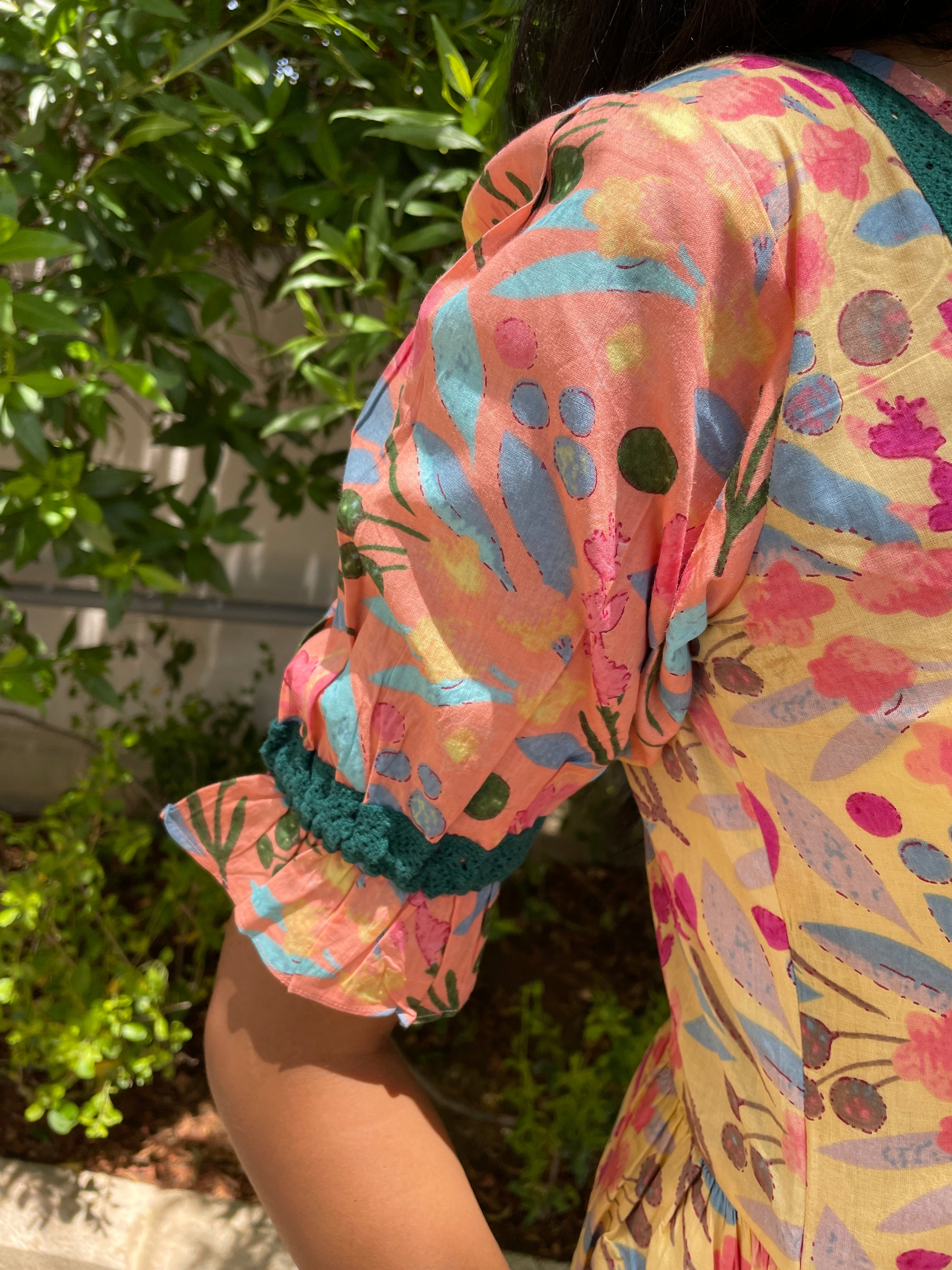 Contrast Lace Dress image 6