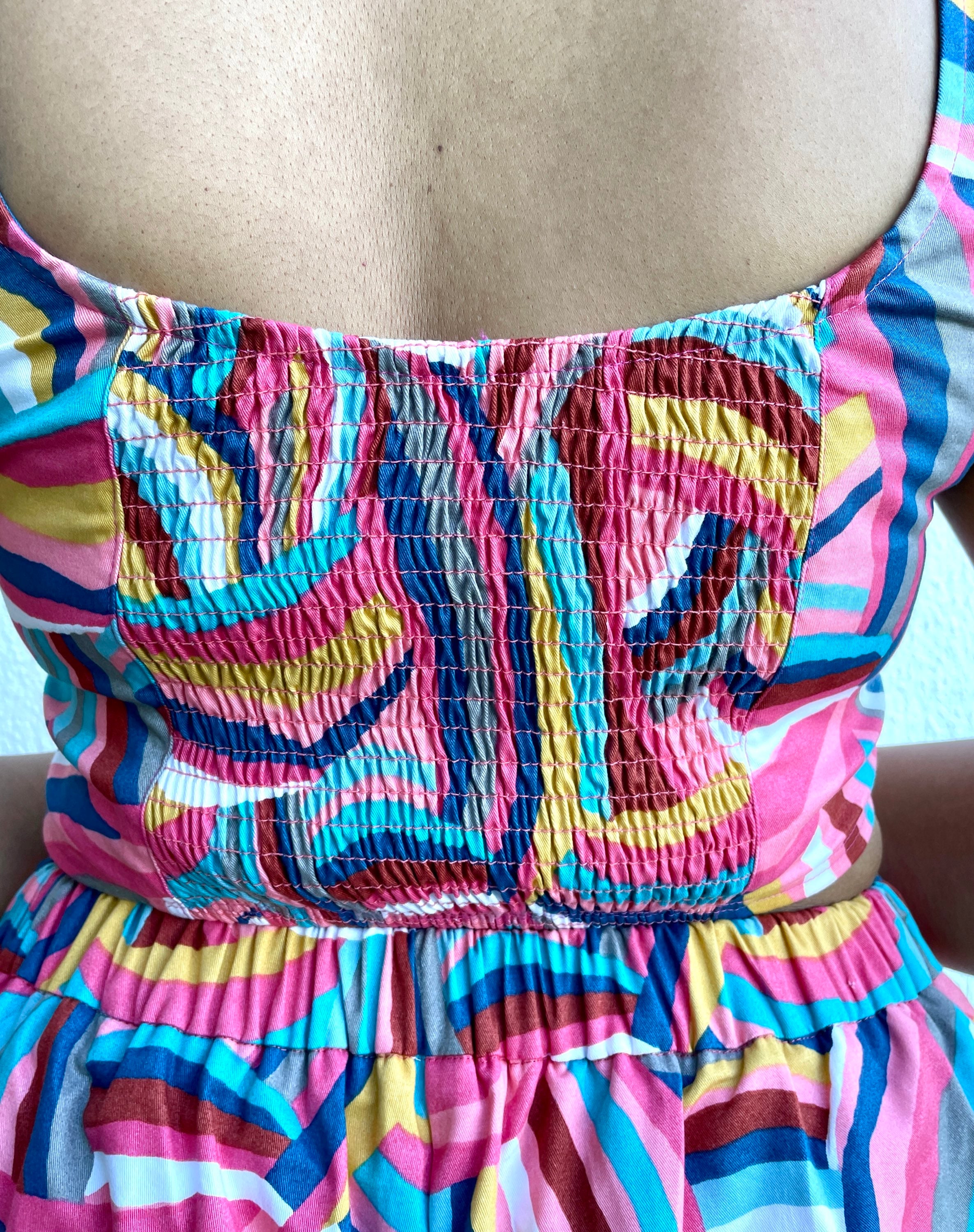 Rainbow Cotton Coord Set of 2 image 3