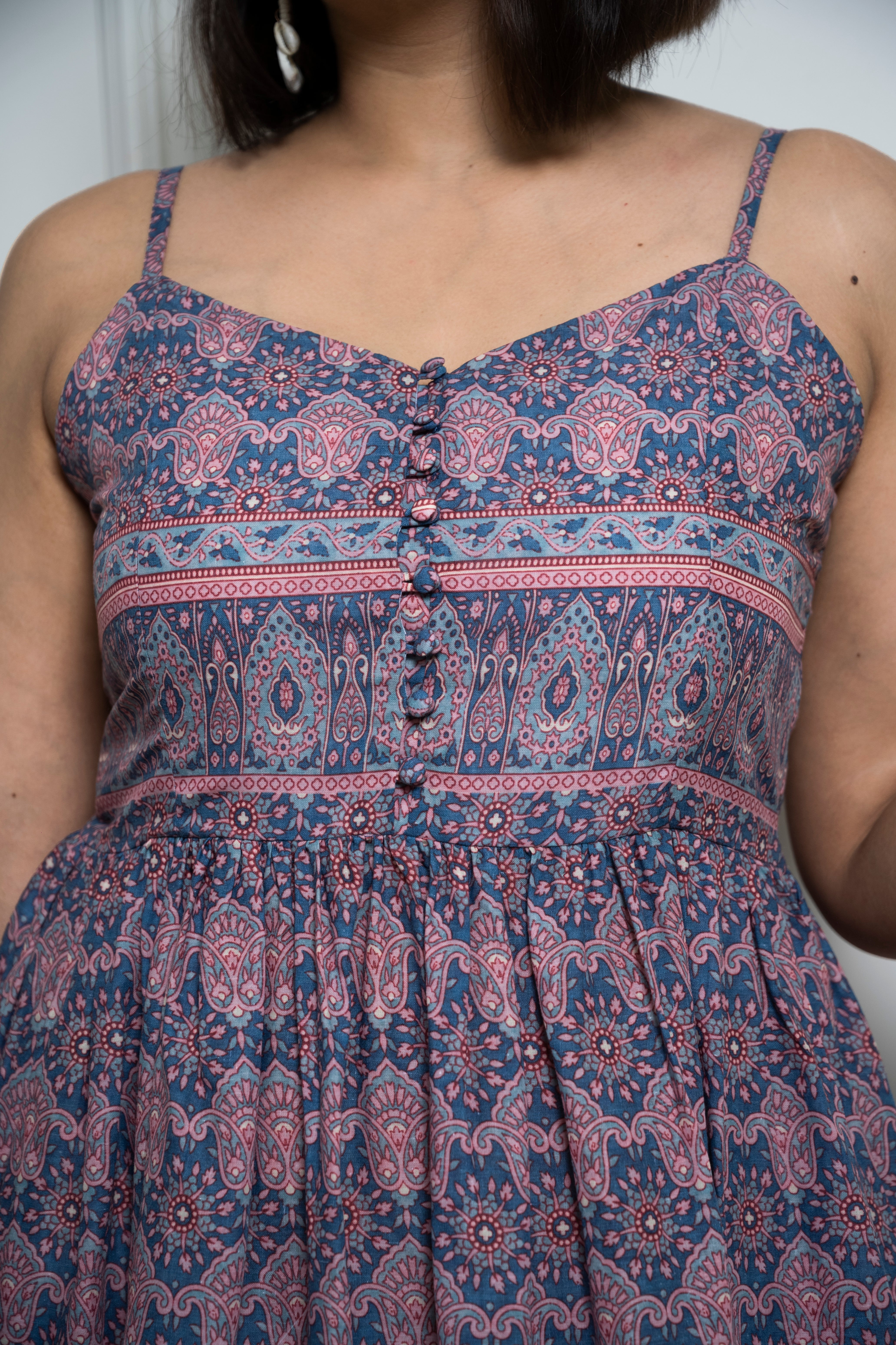 Printed Maxi Dress image 5