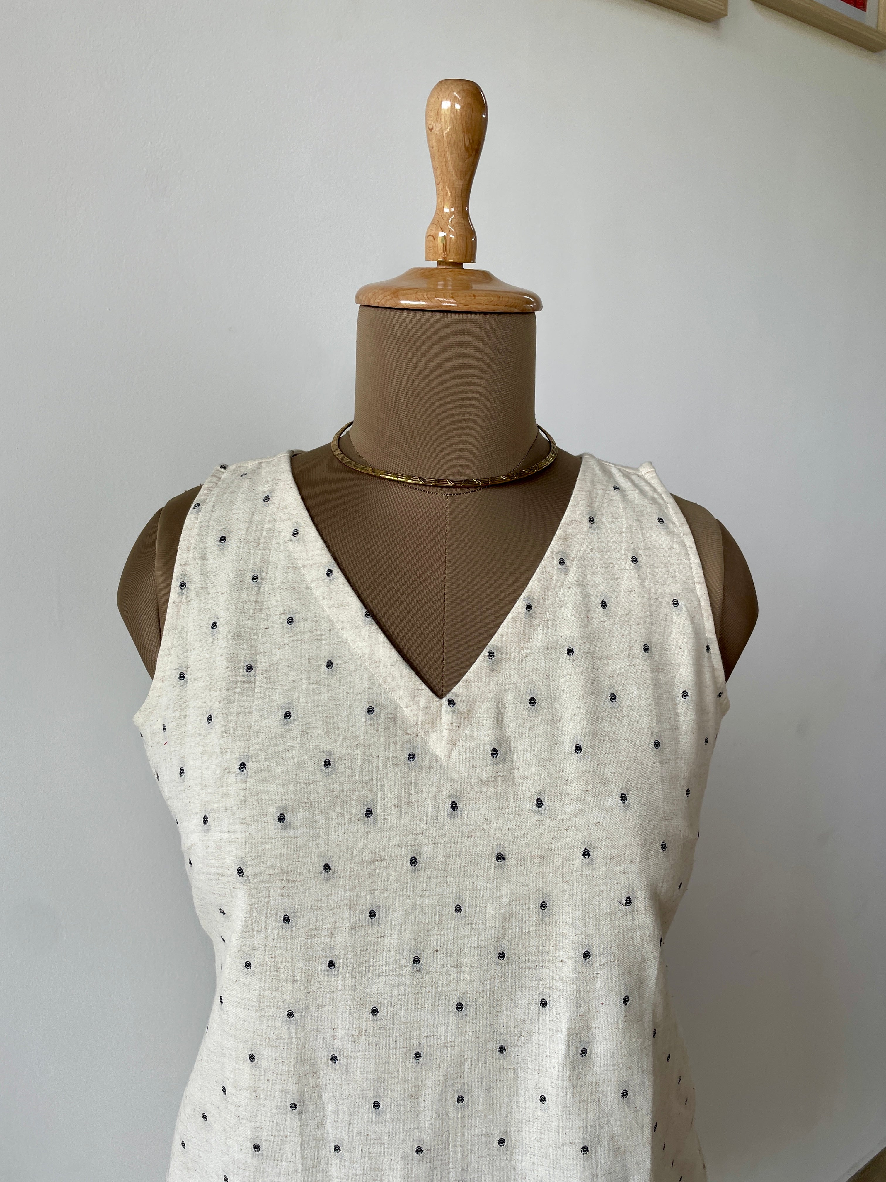 Beige Butta Dress image 1