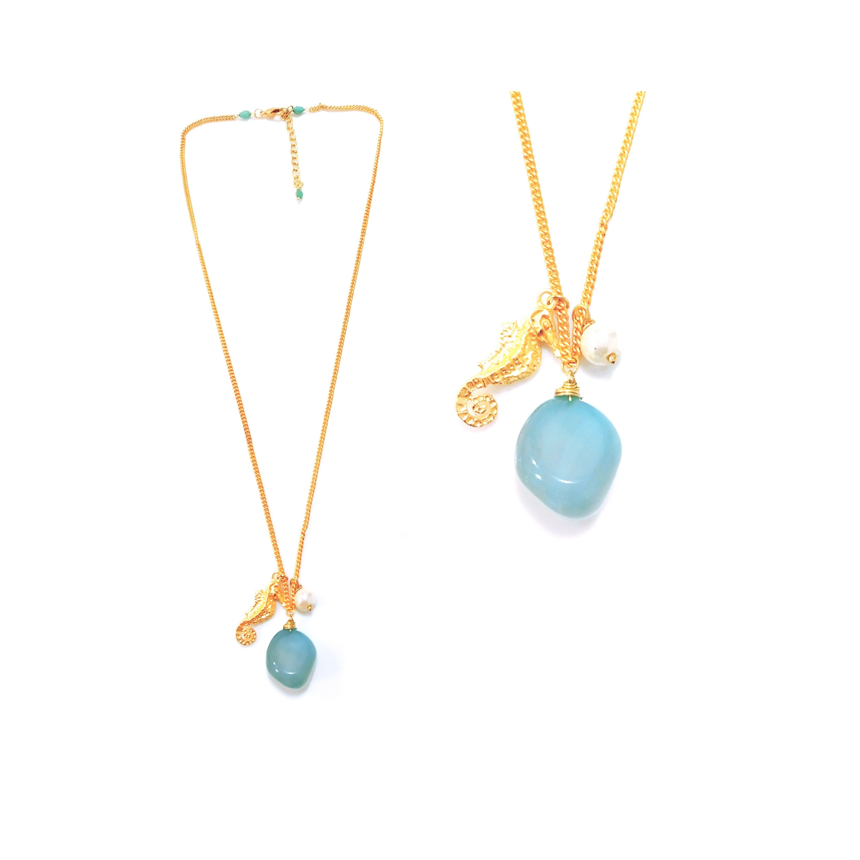 Sea Horse Charm Necklace image 0