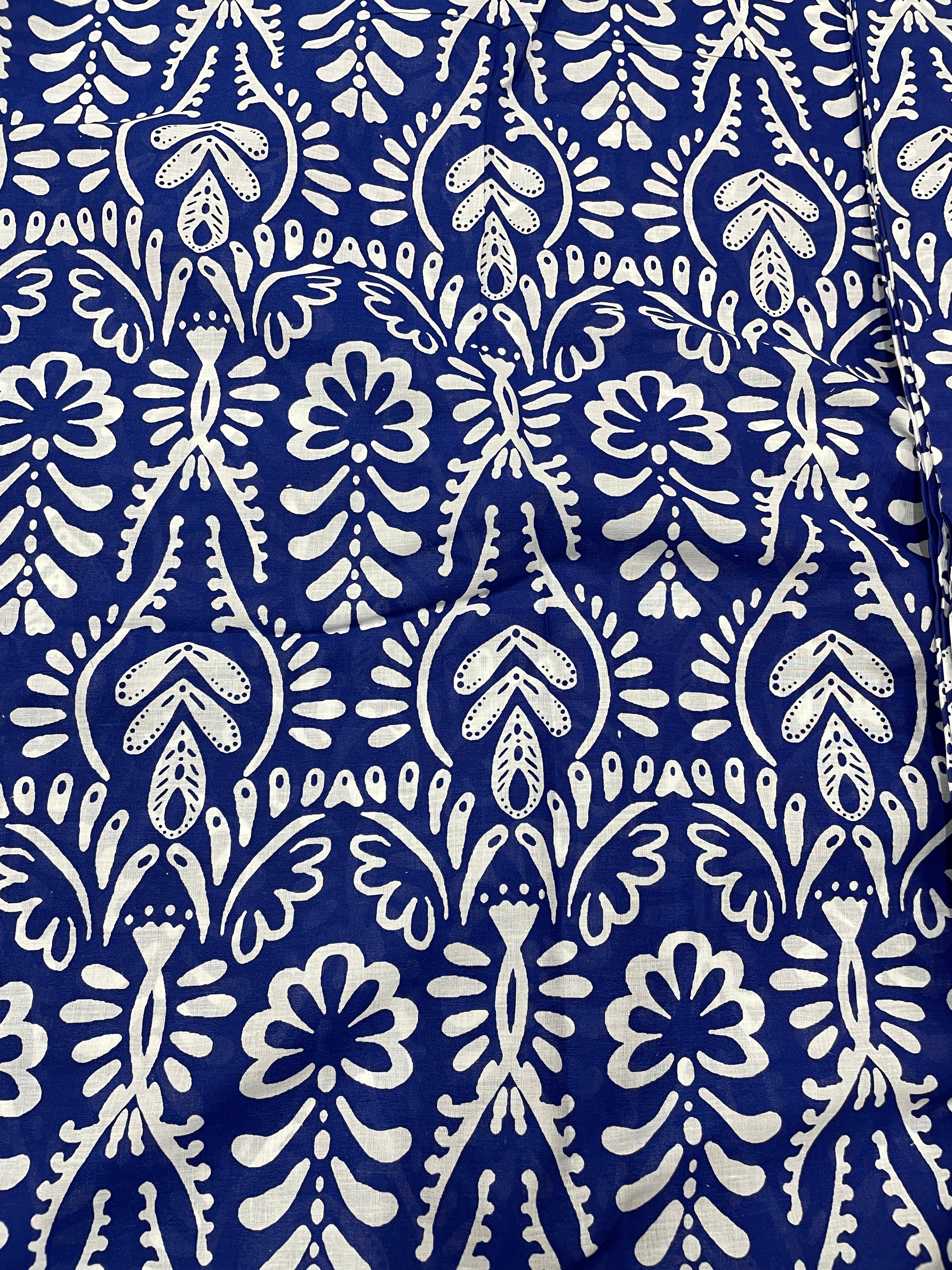 Blue Printed Maxi Skirt image 10