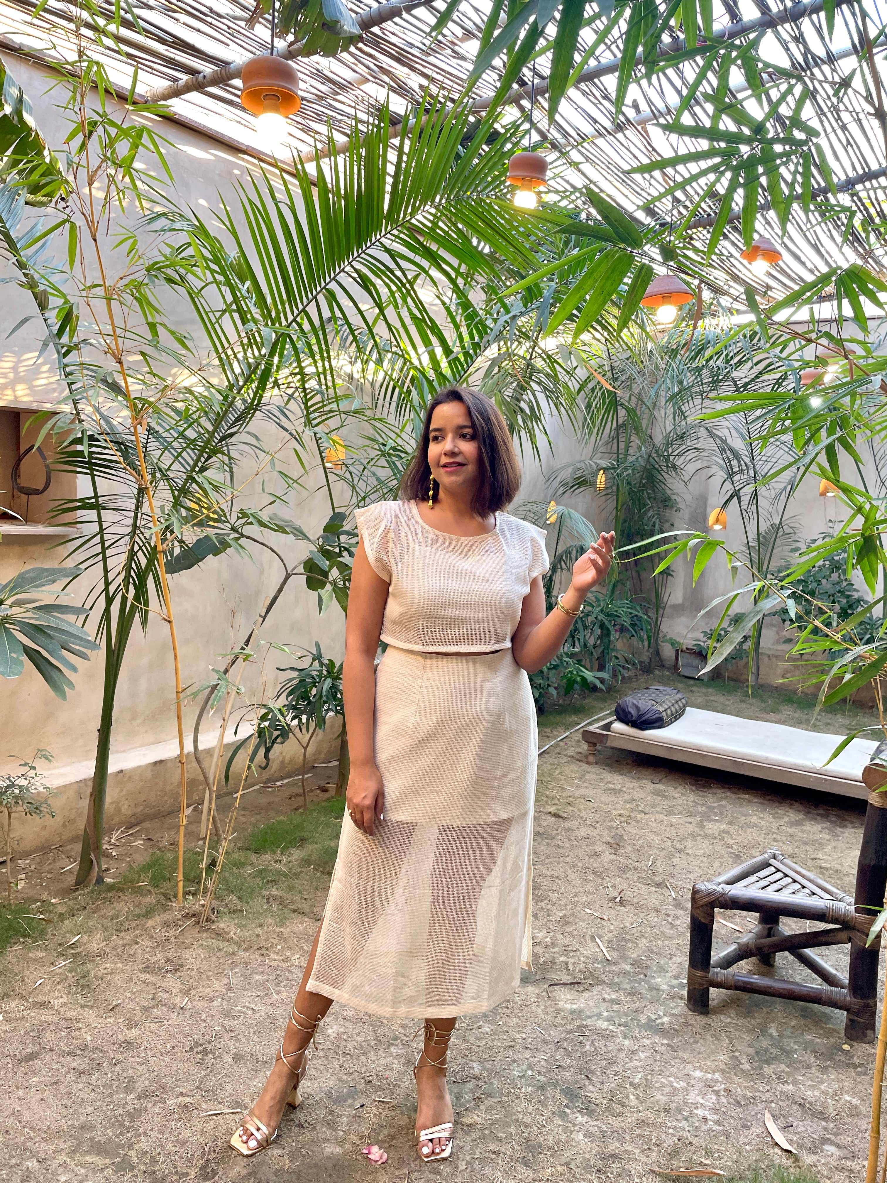 Organic Cotton Mesh Coord Set image 4