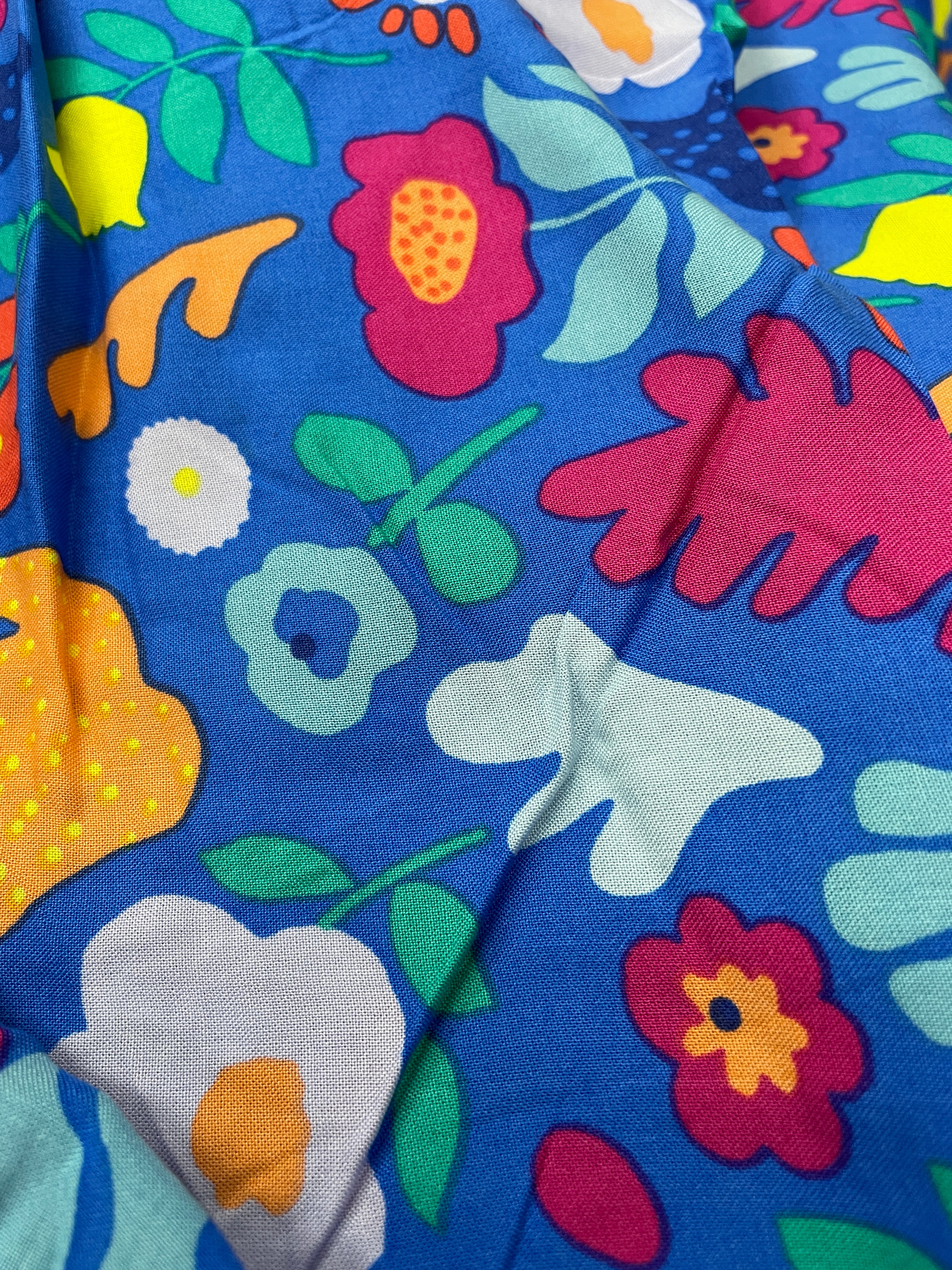 Blue Floral Top image 1