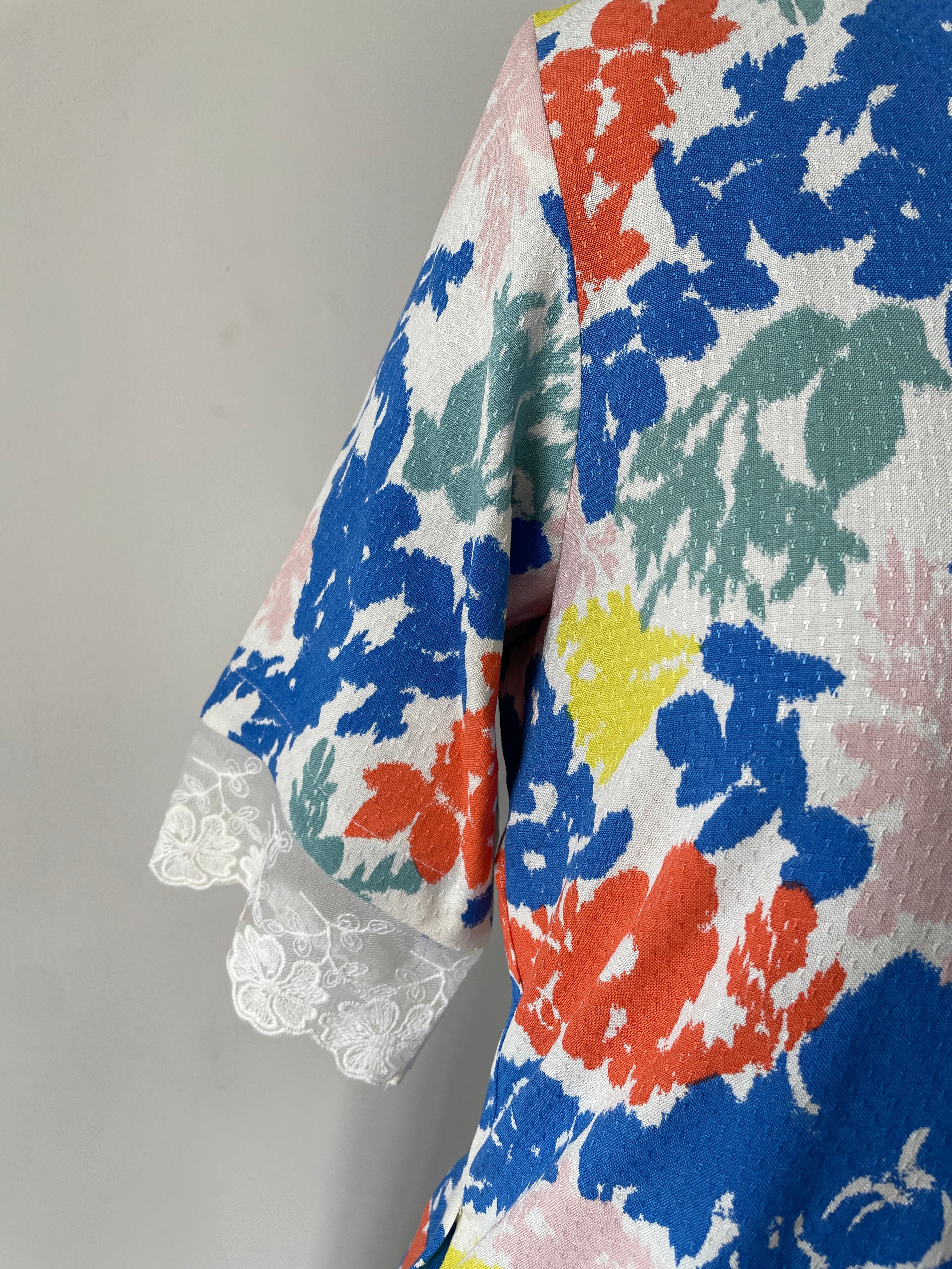 Multicolor Lace Kurta Set image 5