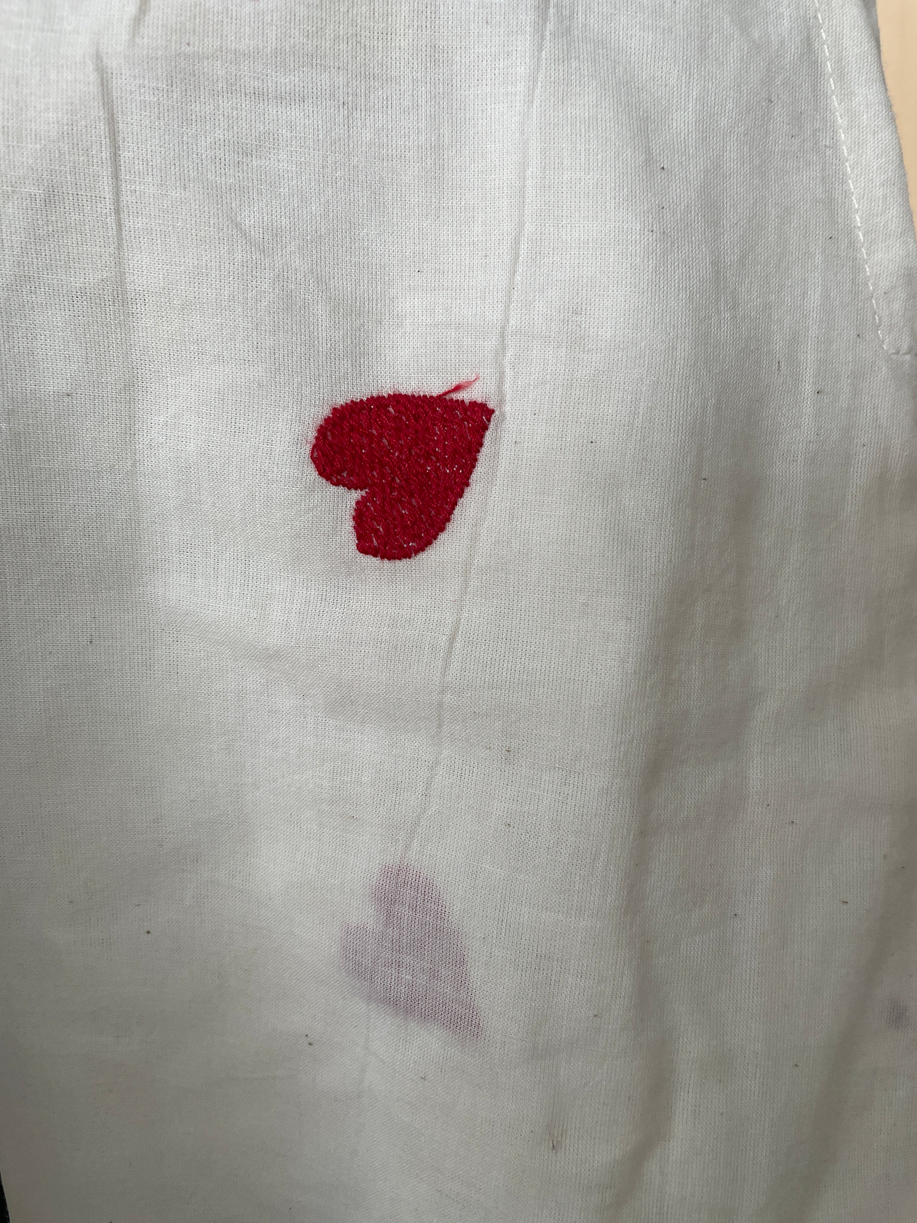 Love Heart Cotton Shirt