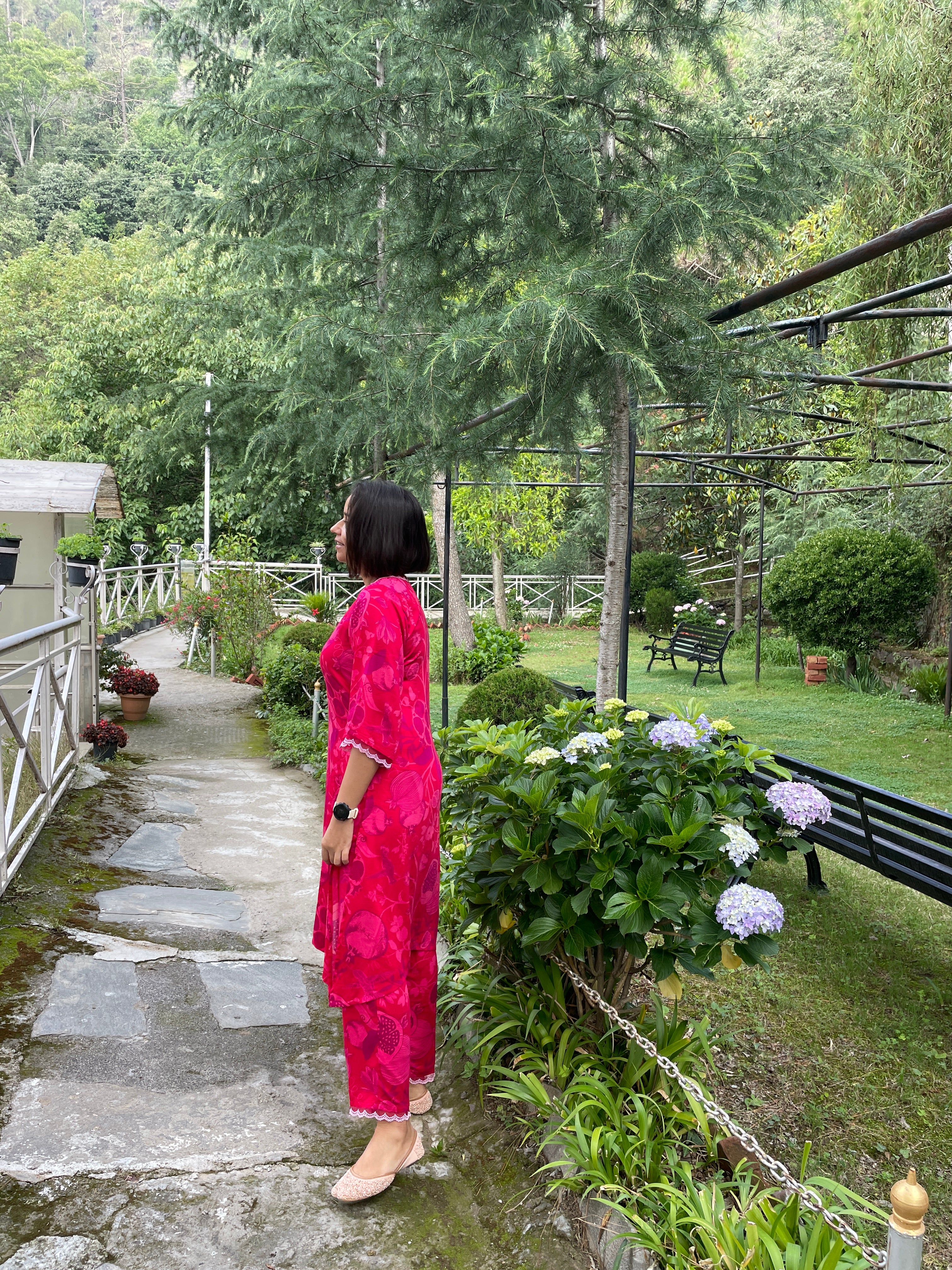 Pomegranate Kurta Set image 2