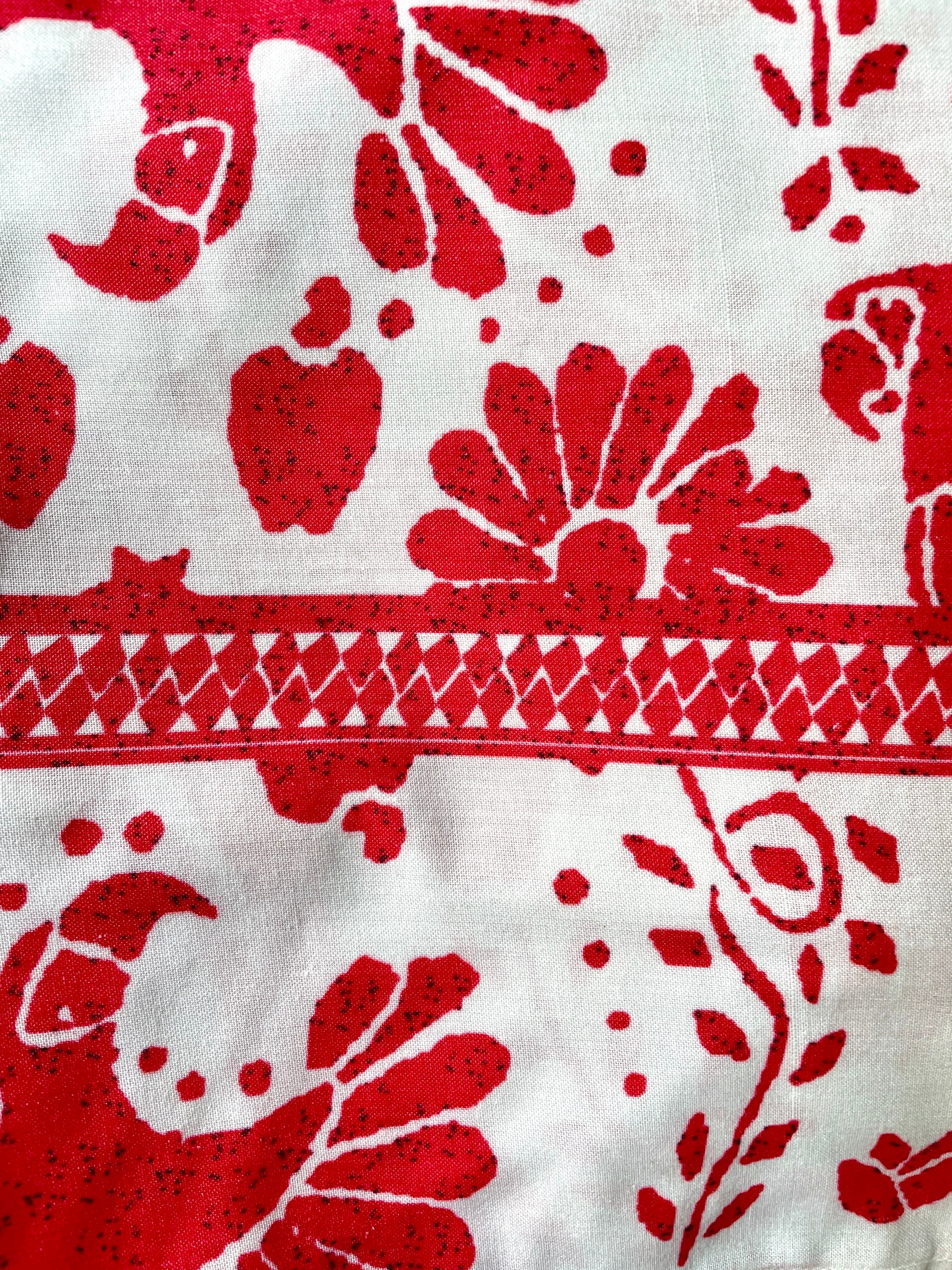 Bird Print High Neck Top image 1