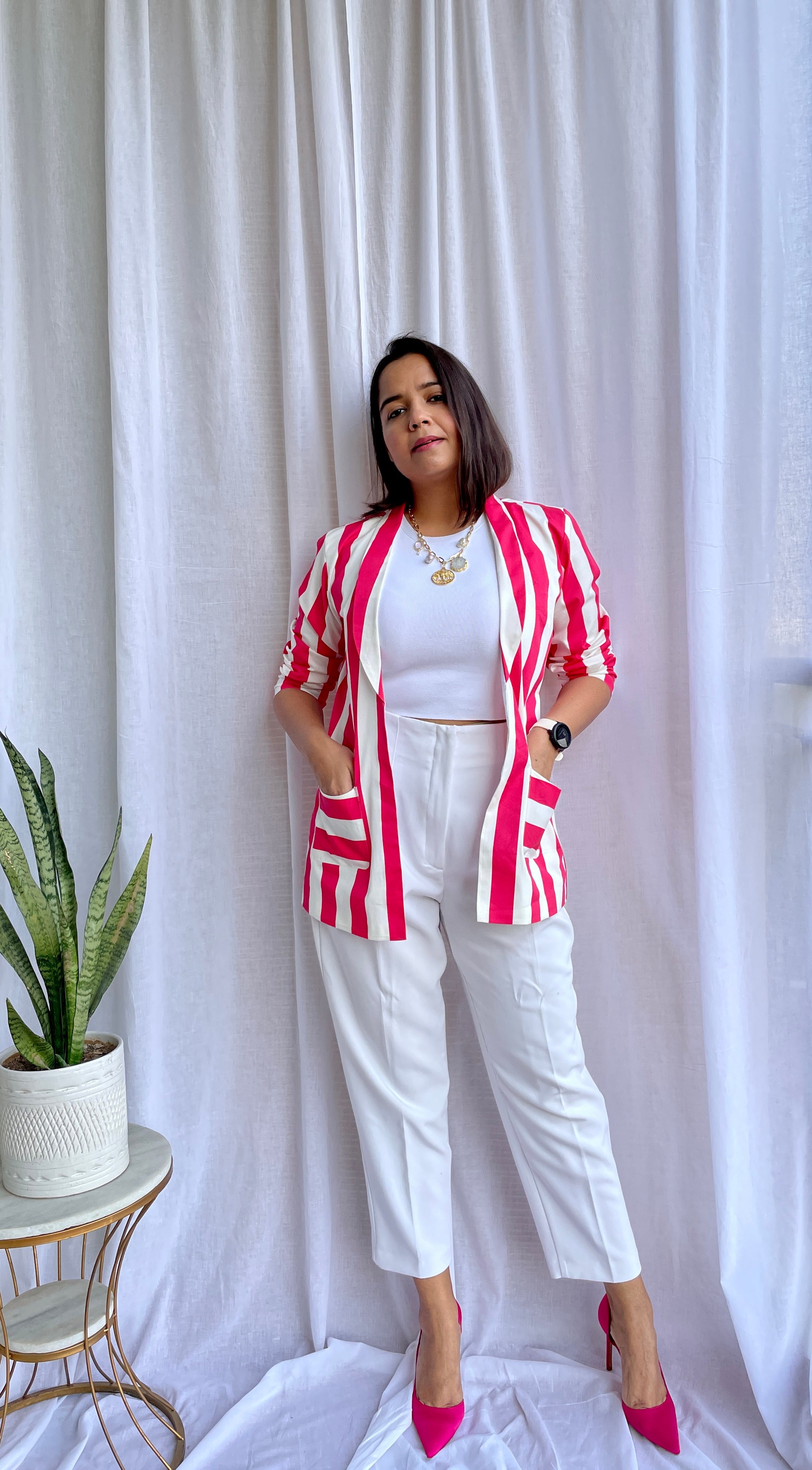 Pink Stripe Jacket image 3