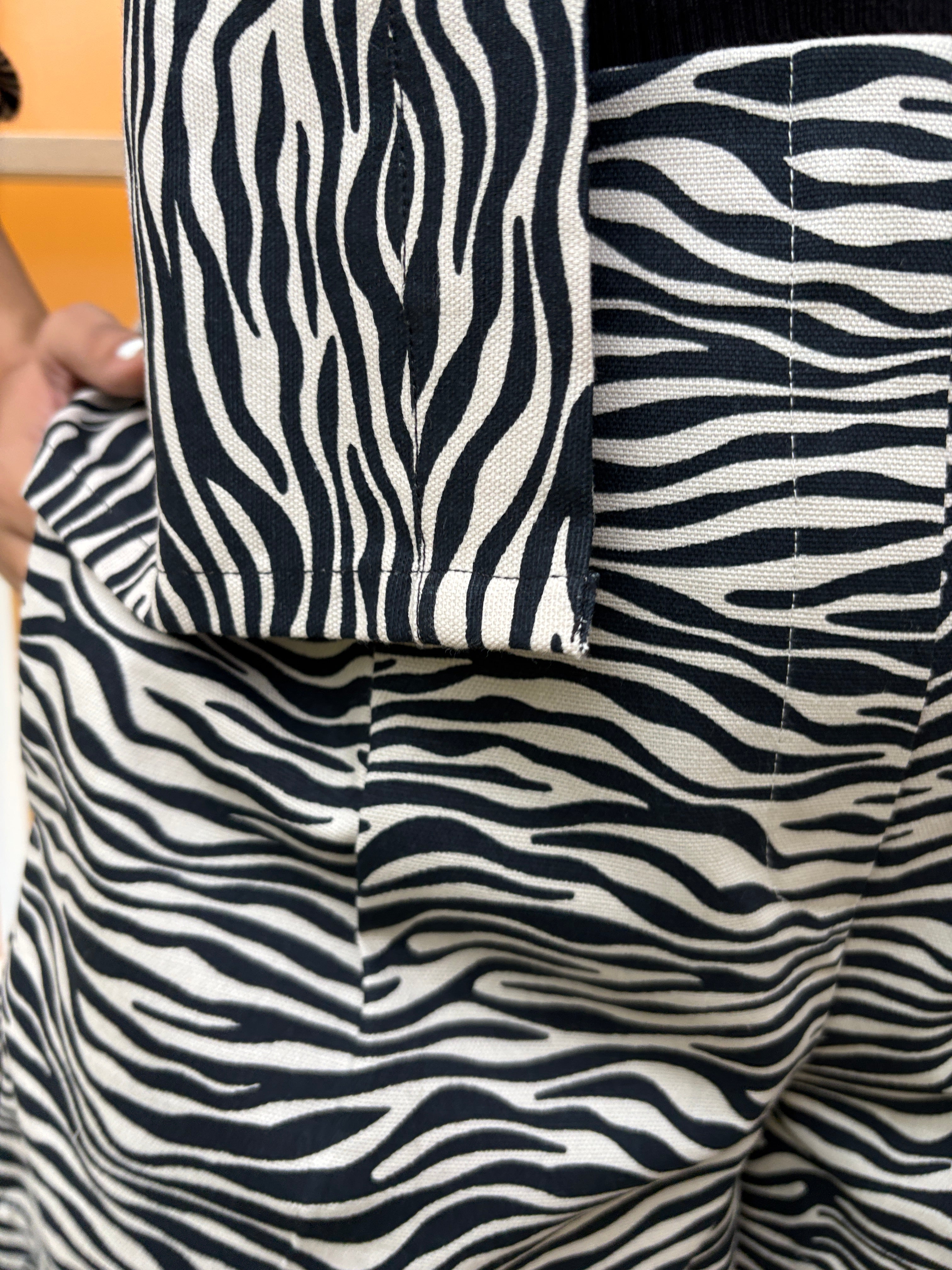 Zebra Print Cotton Coord Set for Women image 5