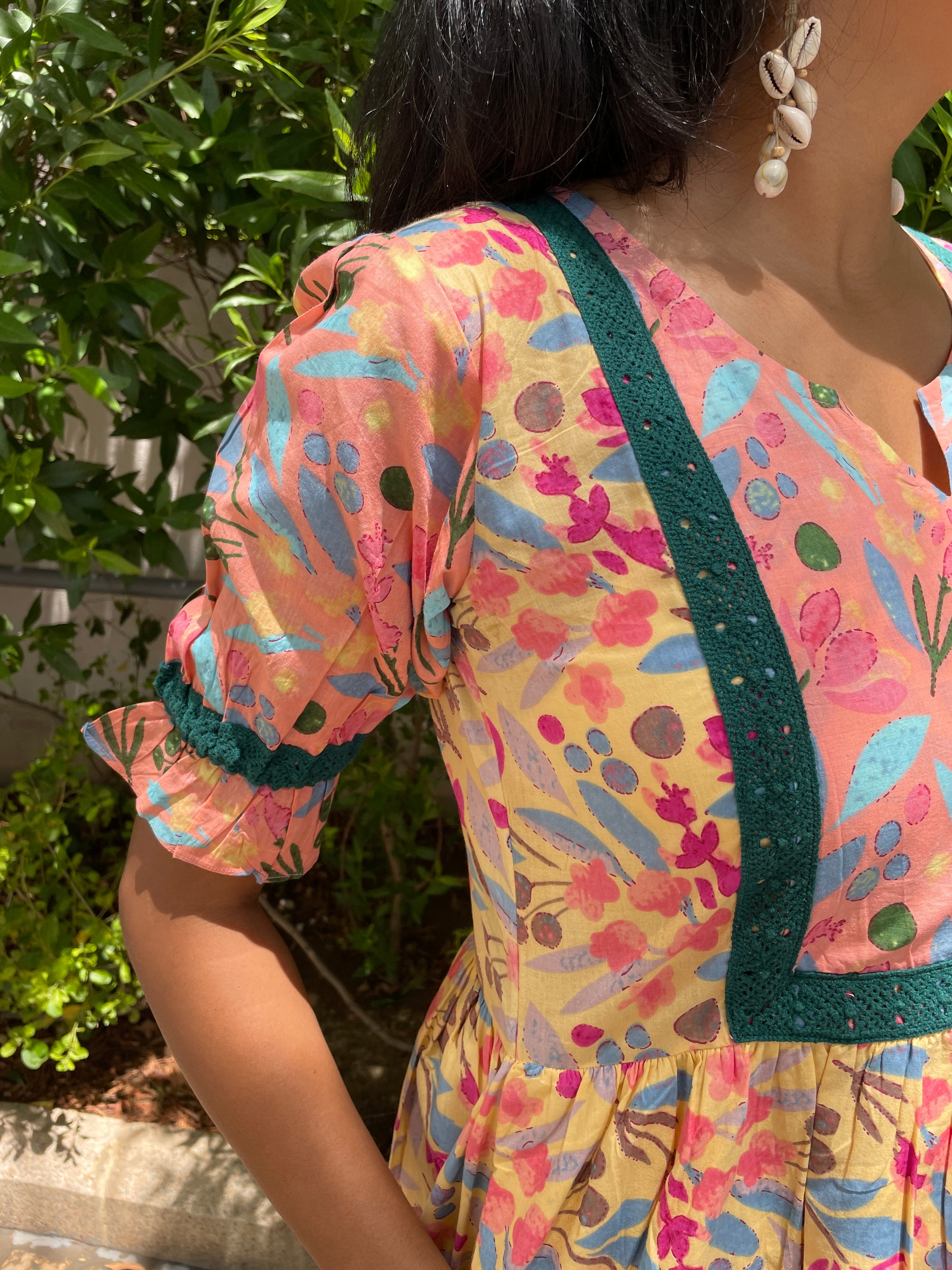 Contrast Lace Dress image 5