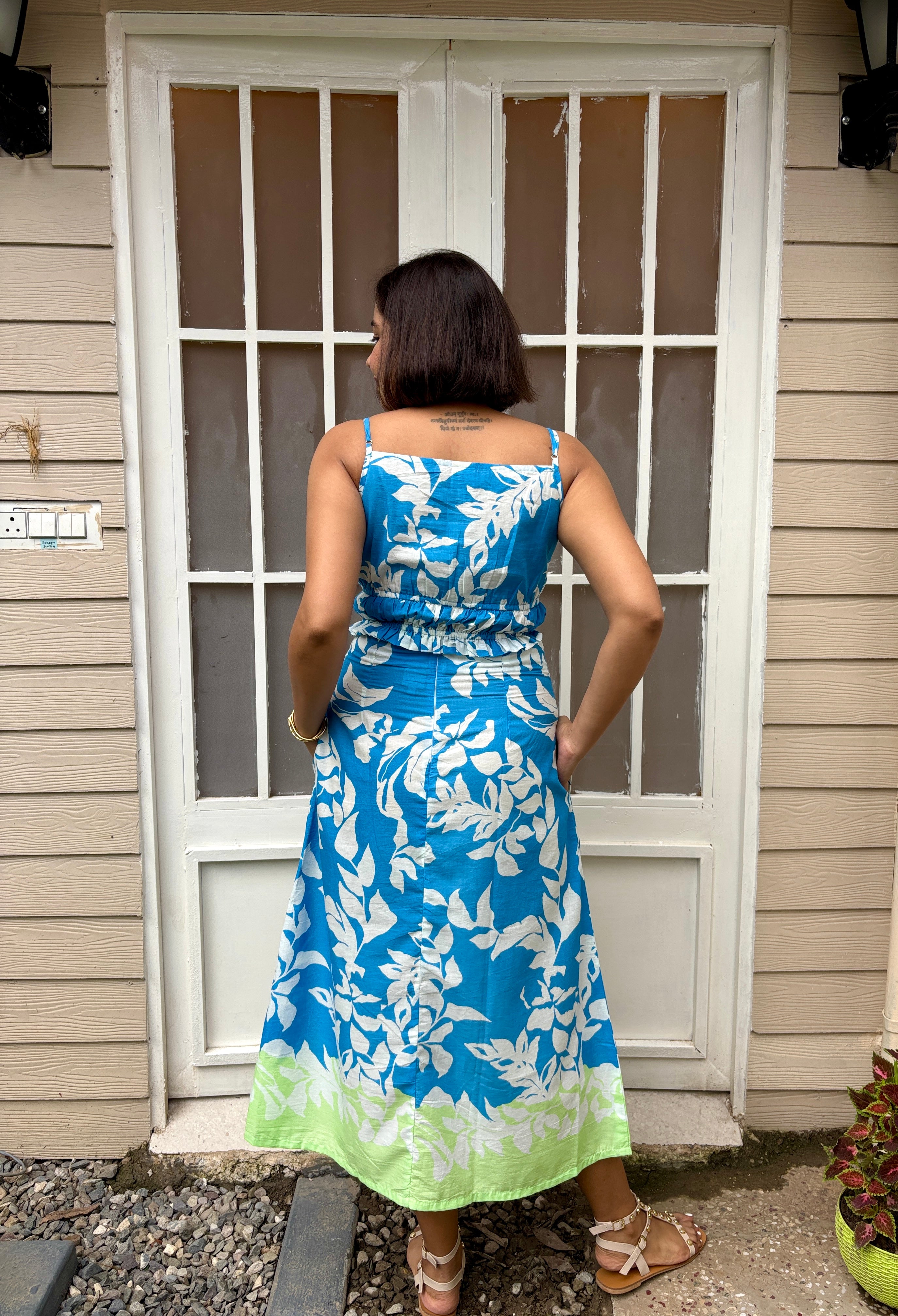 Blue Breeze Cotton Coord Set image 1