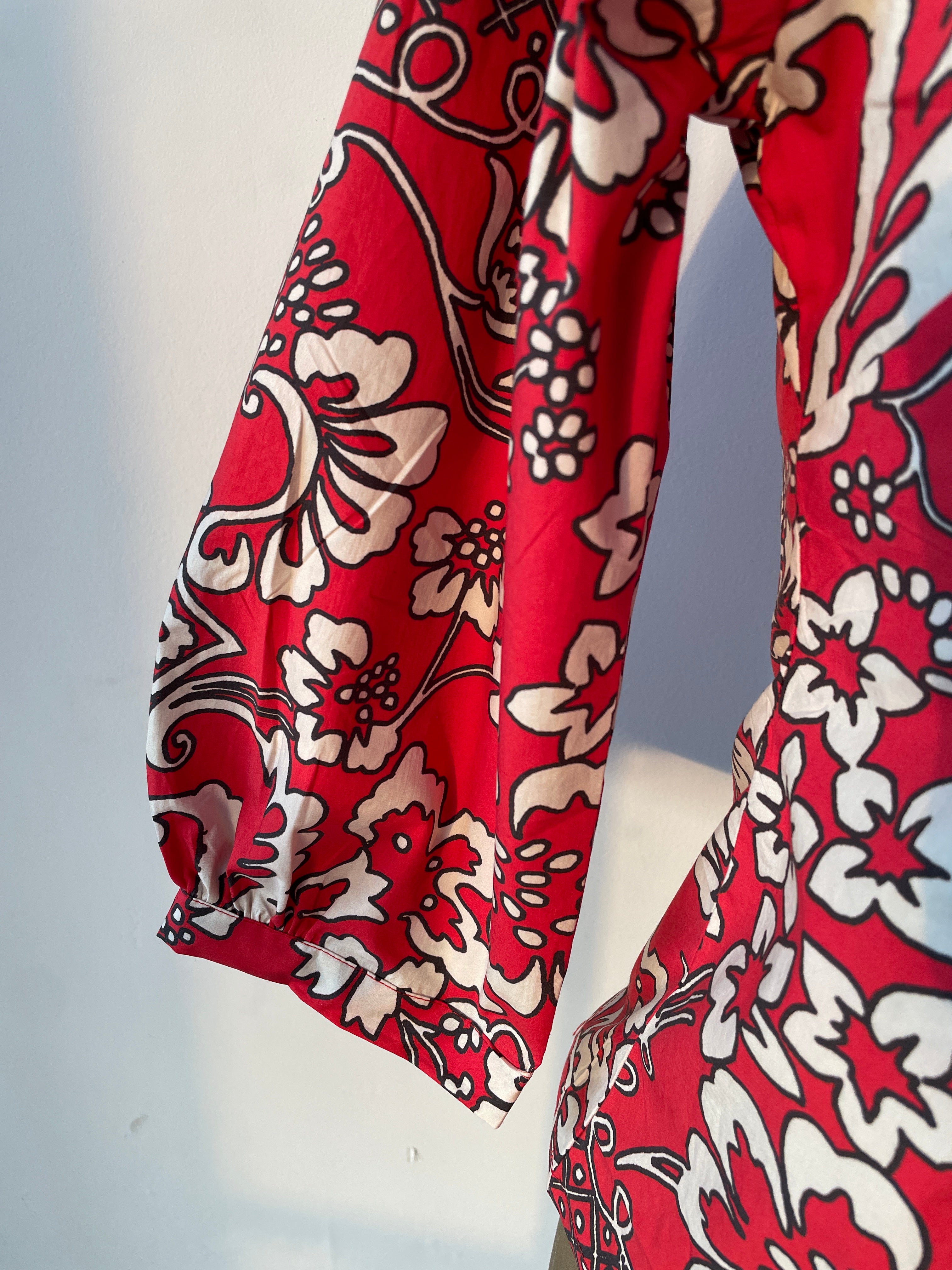 Turkish Red Formal Women Top image 2