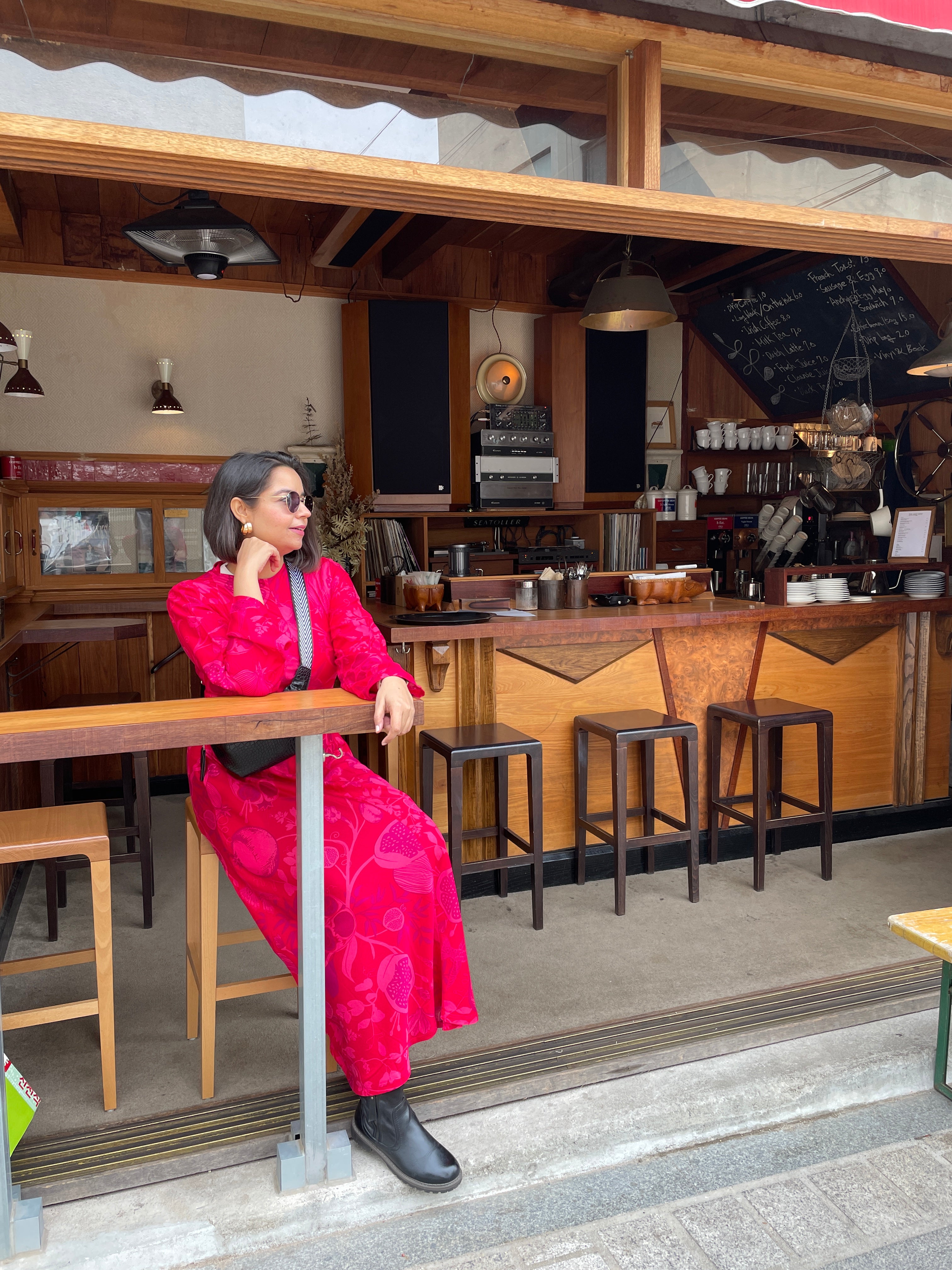 Pomegranate Maxi Dress image 2