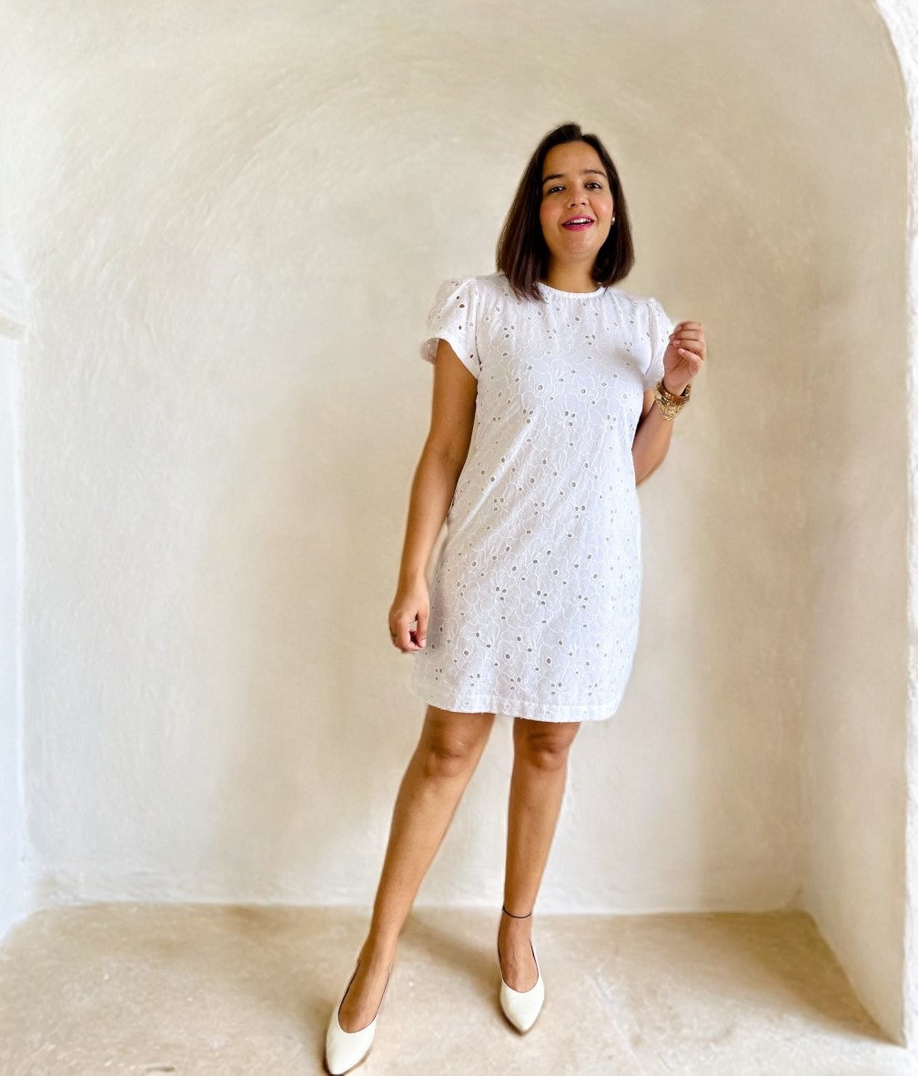 White Hakoba Dress image 0